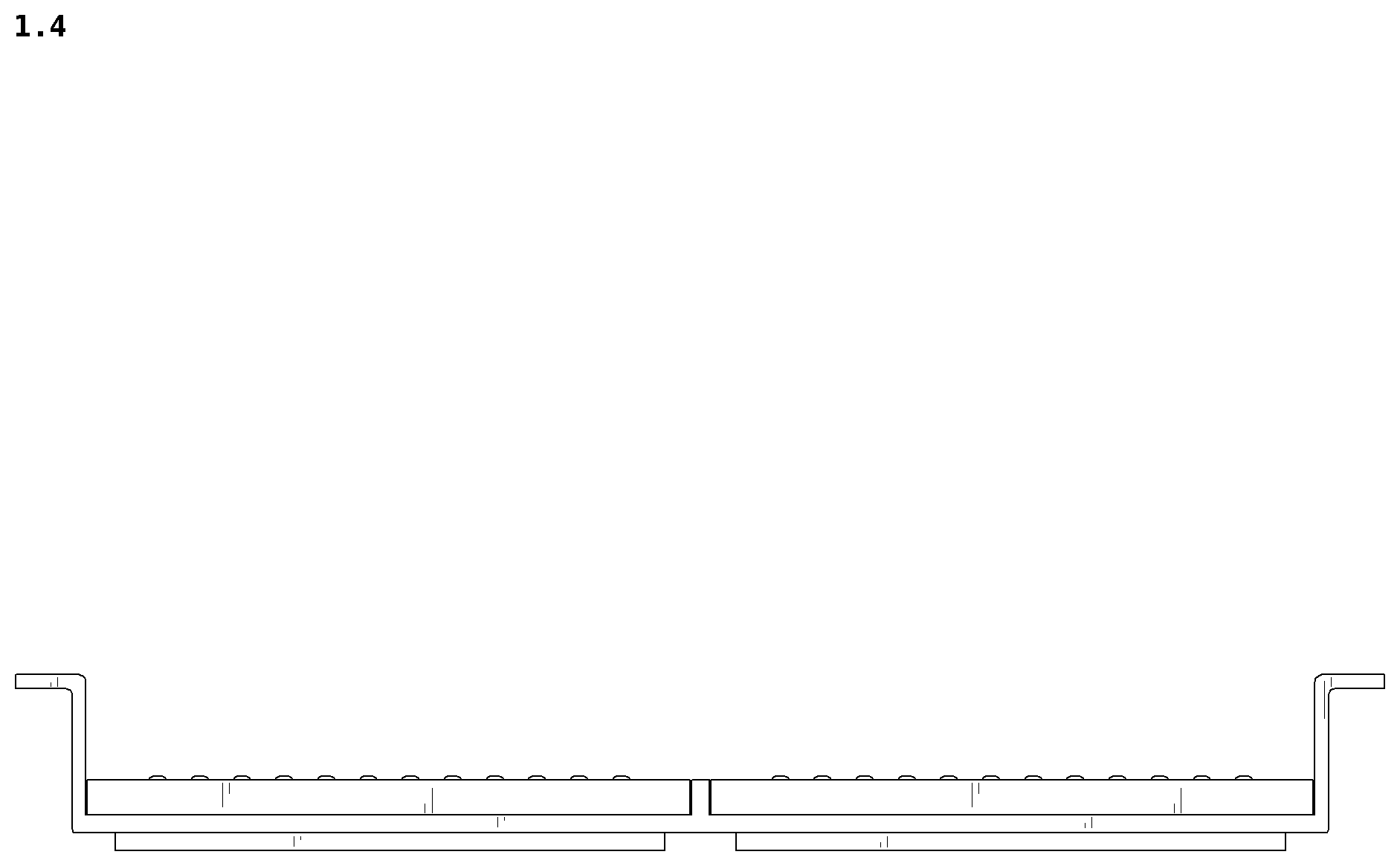 Patent USD1076586 Figure 4 – Griddle for induction range