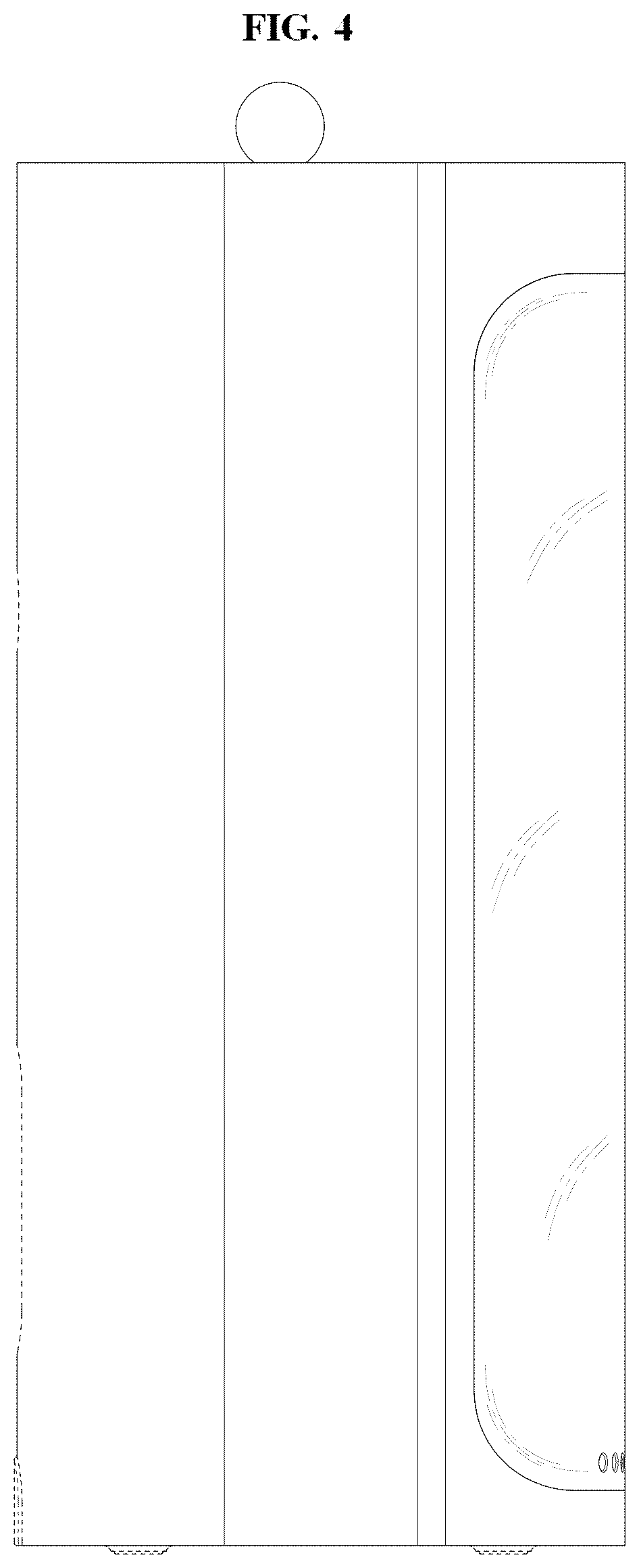 Patent USD1076587 Figure 4 – Sushi holder