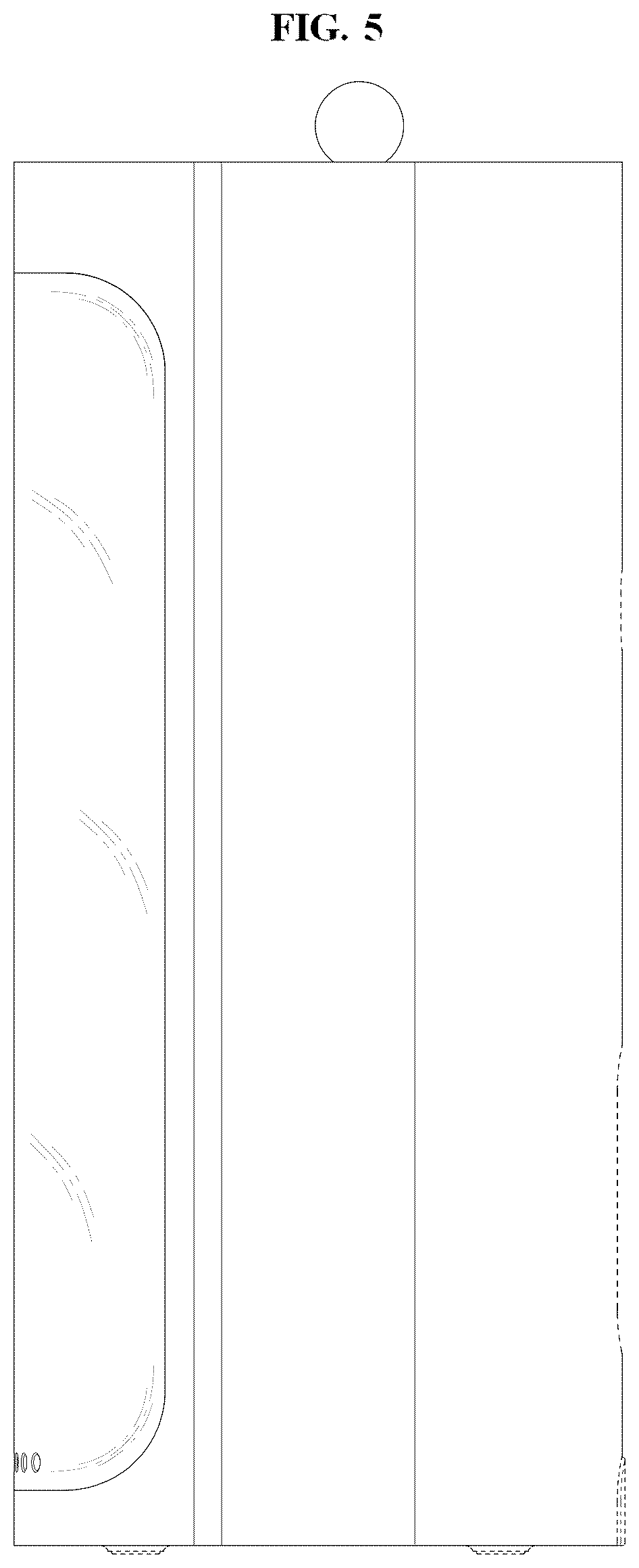 Patent USD1076587 Figure 5 – Sushi holder