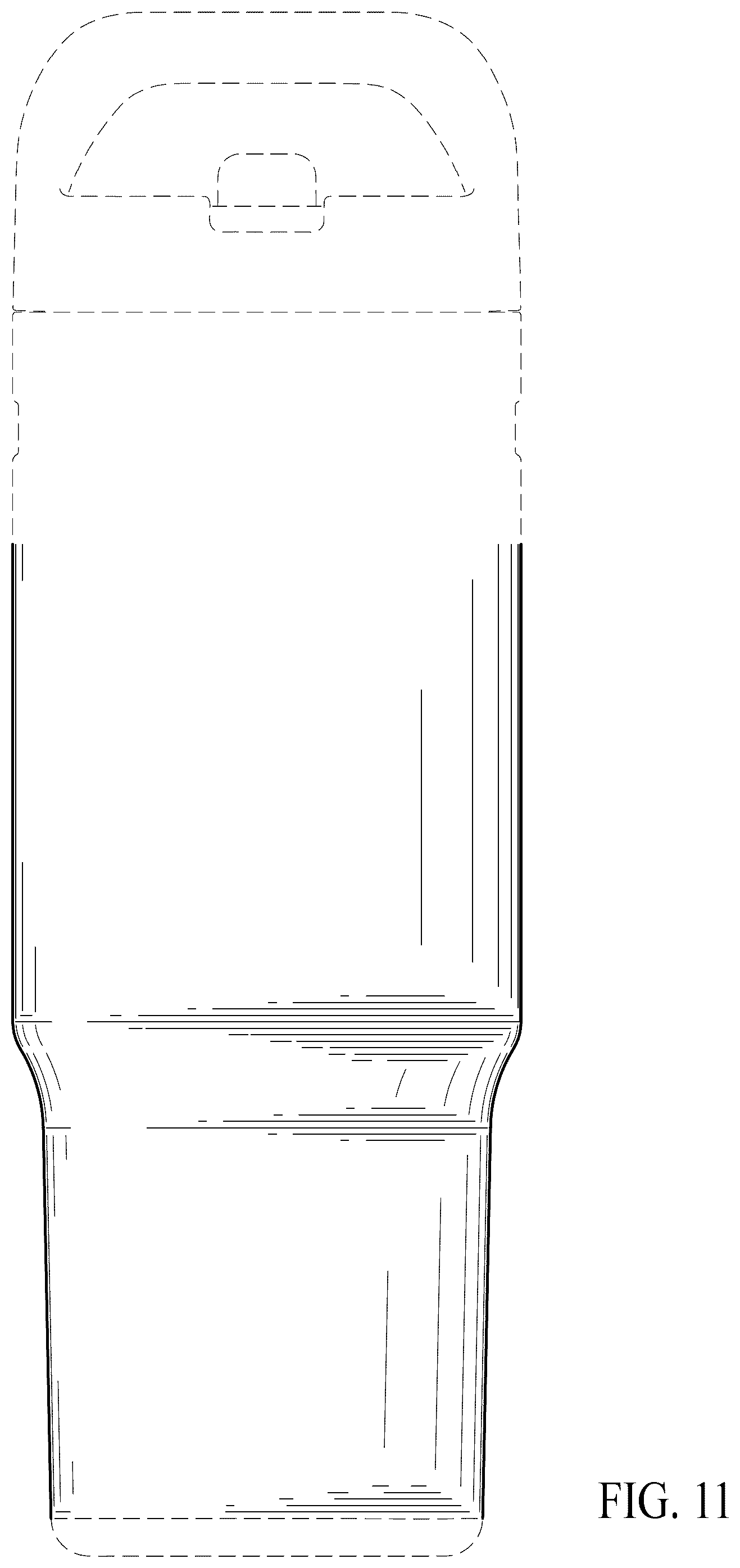 Patent USD1076590 Figure 10 – Beverage container
