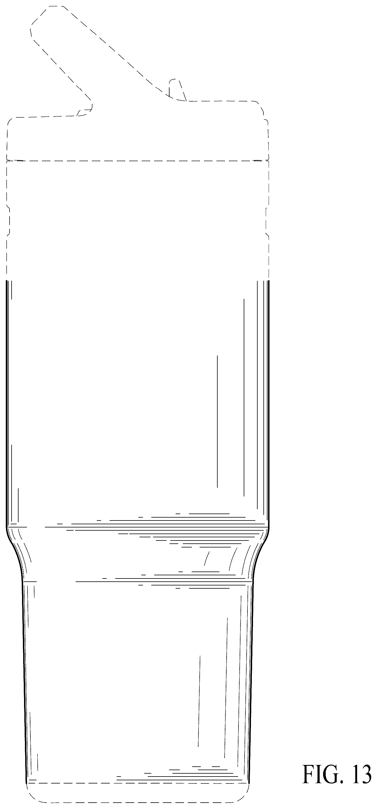 Patent USD1076590 Figure 12 – Beverage container