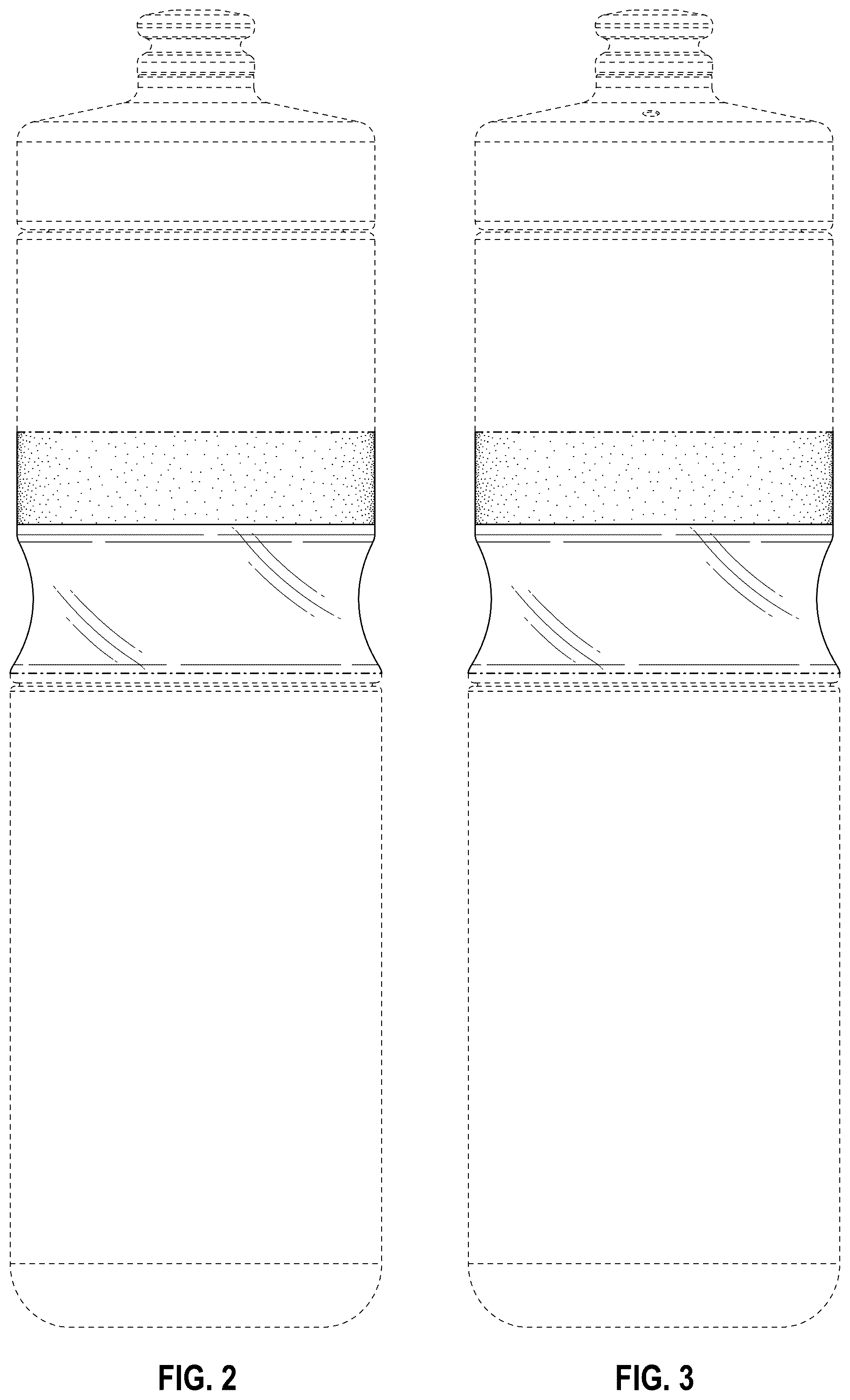 Patent USD1076591 Figure 2 – Double wall vacuum insulated bottle