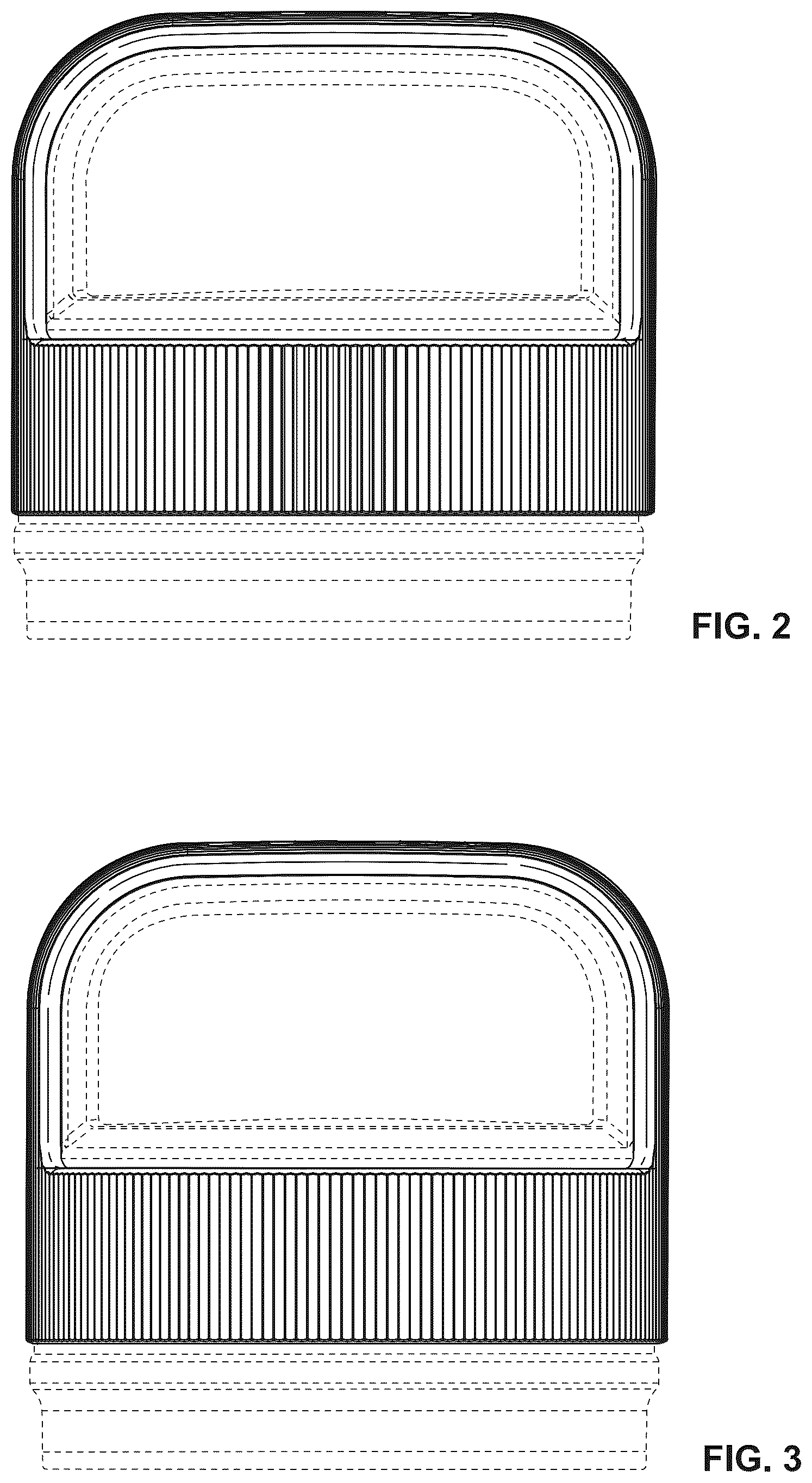 Patent USD1076592 Figure 2 – Lid