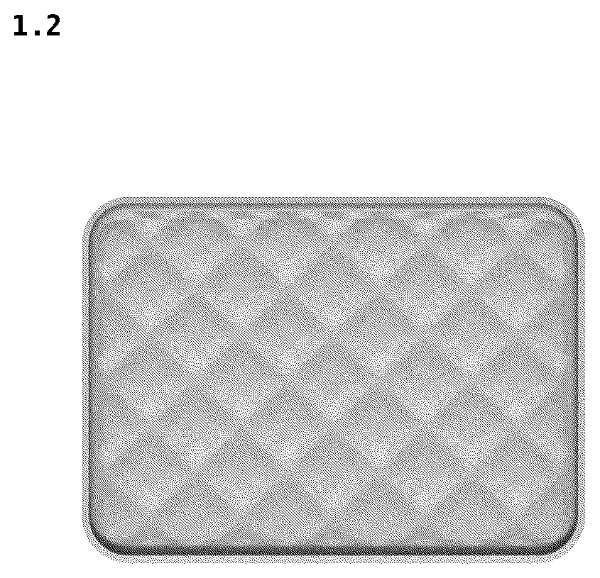 Patent USD1076597 Figure 2 – Dish