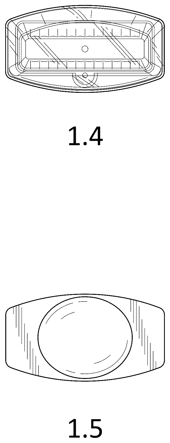 Patent USD1076598 Figure 3 – Confectionery dispenser