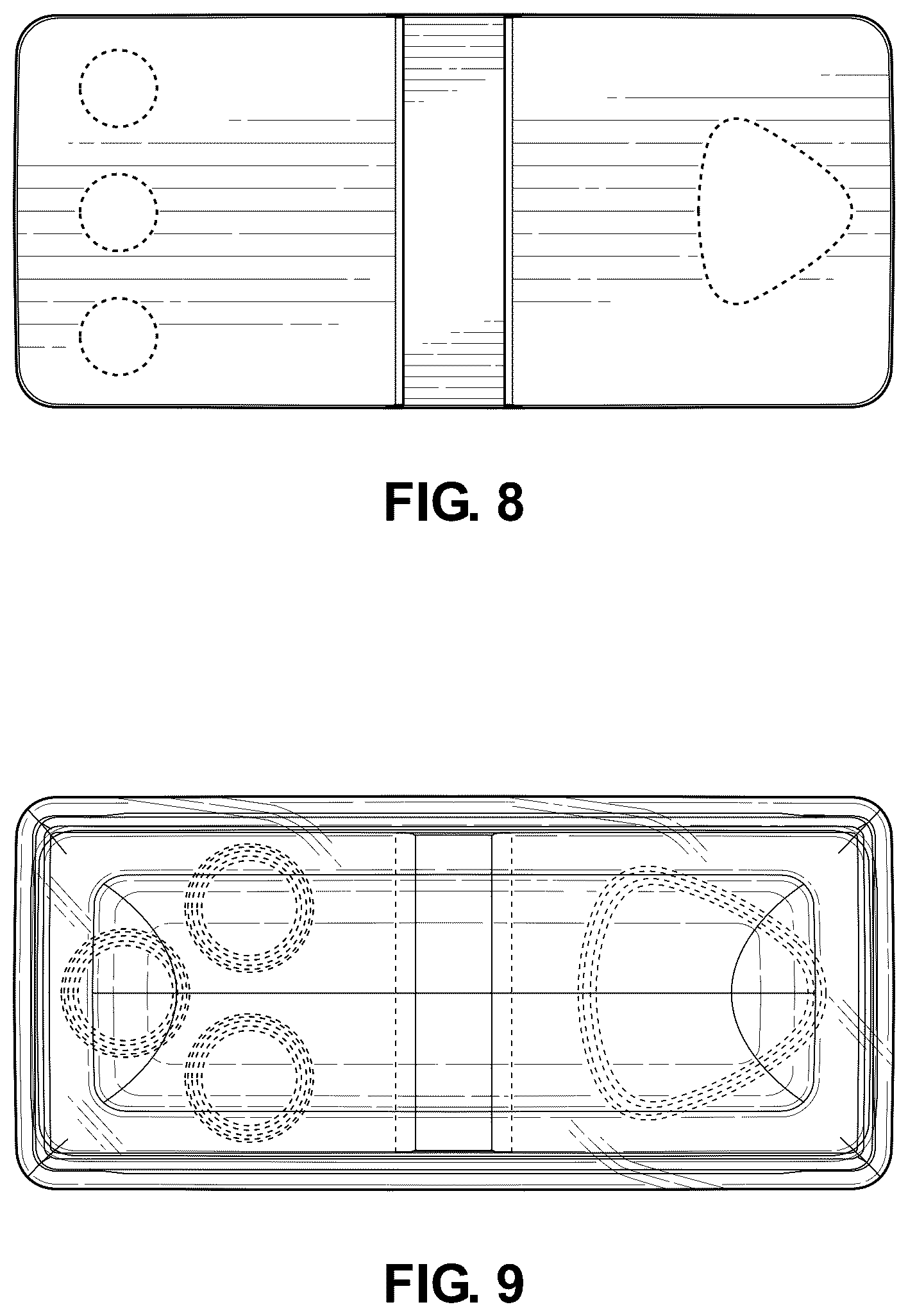Patent USD1076600 Figure 7 – Receptacle with lid
