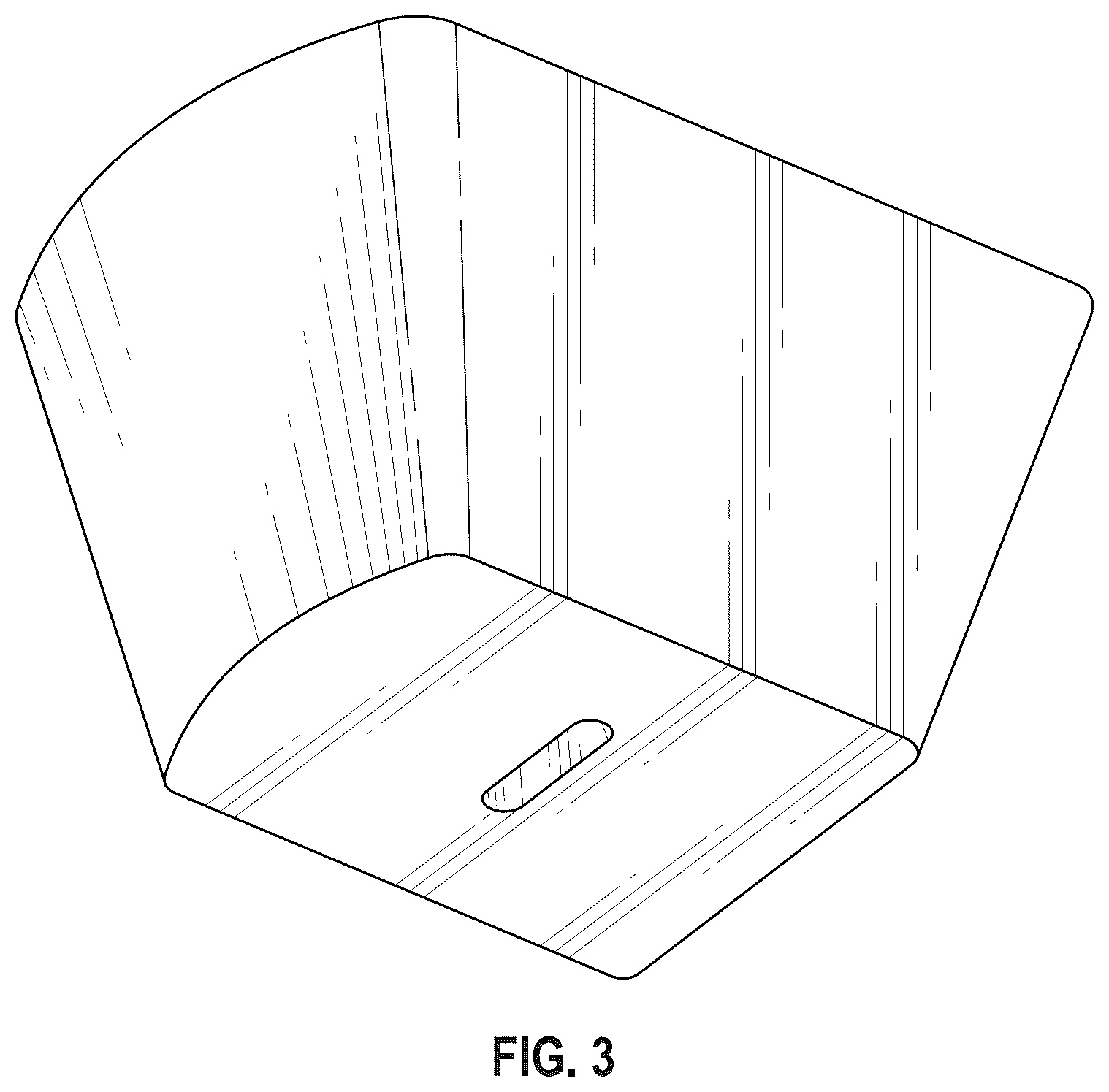 Patent USD1076602 Figure 3 – Combined popsicle holder and drip catcher