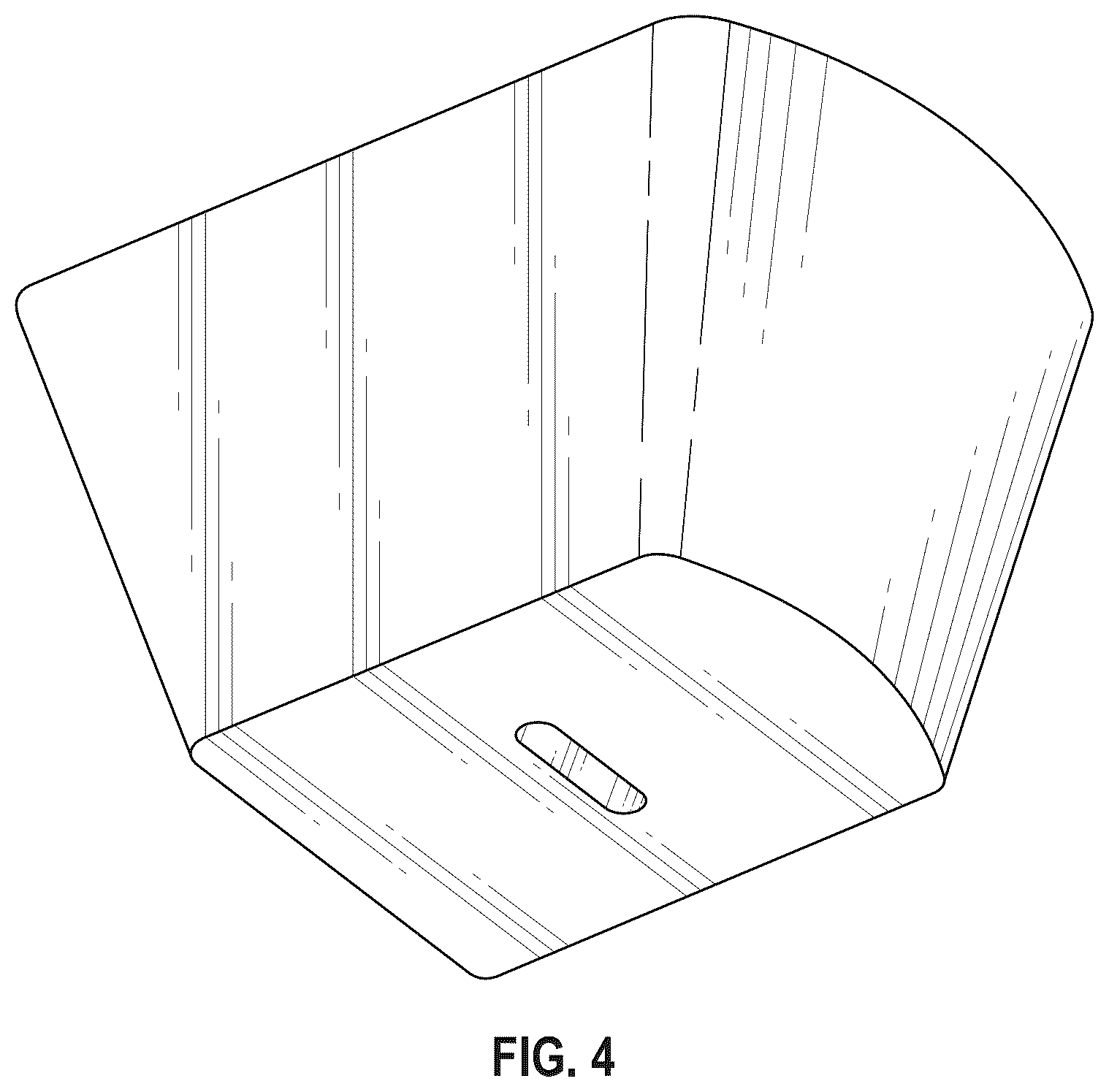 Patent USD1076602 Figure 4 – Combined popsicle holder and drip catcher