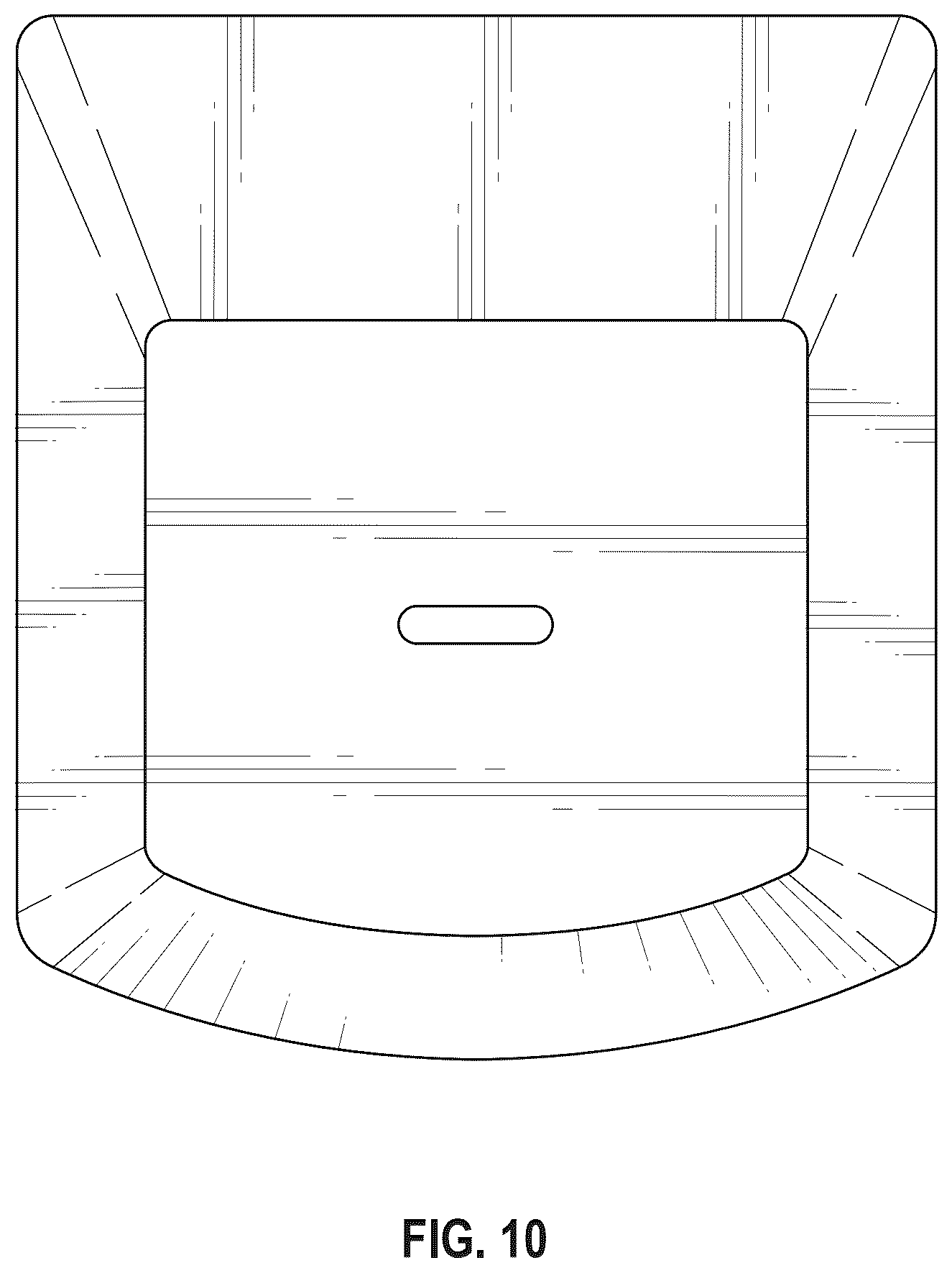 Patent USD1076602 Figure 10 – Combined popsicle holder and drip catcher