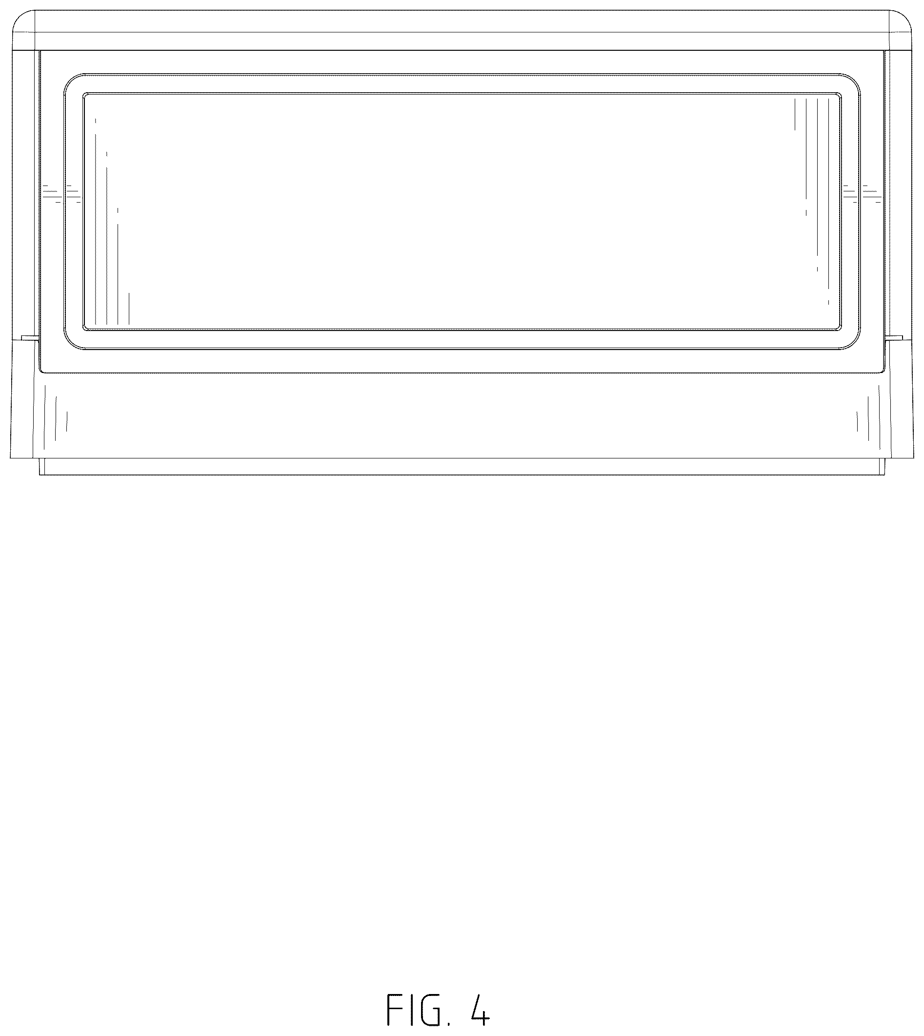 Patent USD1076604 Figure 4 – Bread box