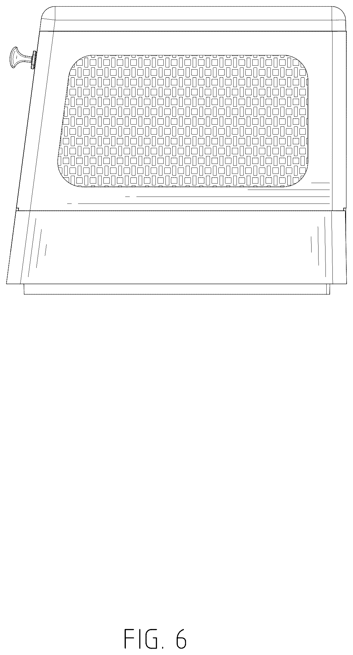 Patent USD1076604 Figure 6 – Bread box