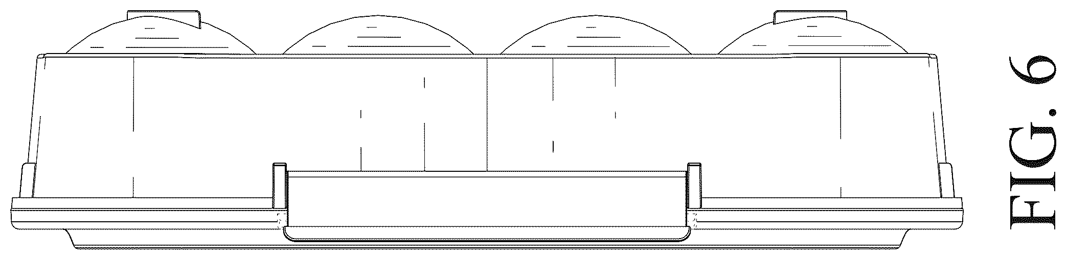 Patent USD1076605 Figure 6 – Egg container