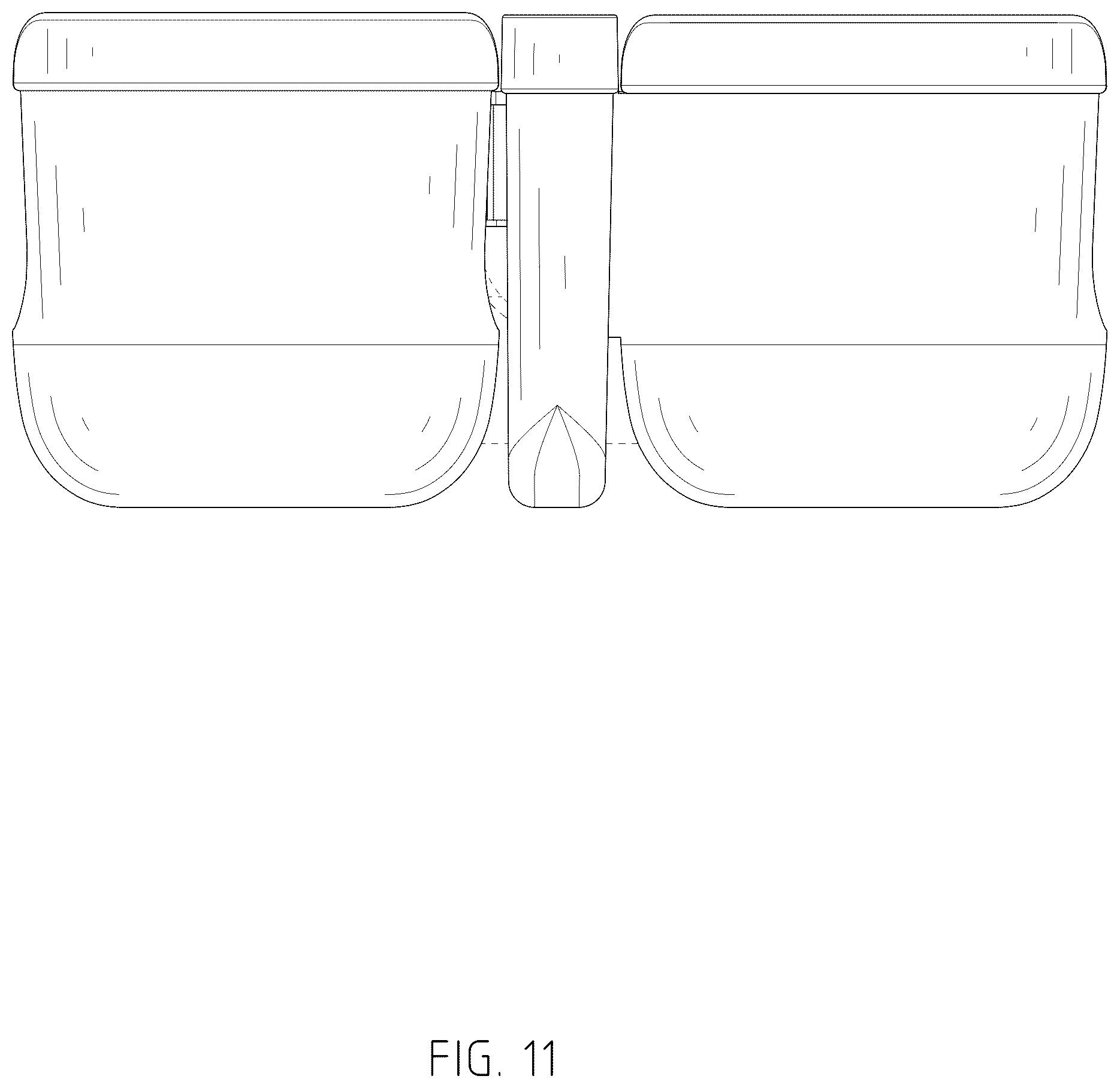 Patent USD1076606 Figure 11 – Combined cup holder and device holder