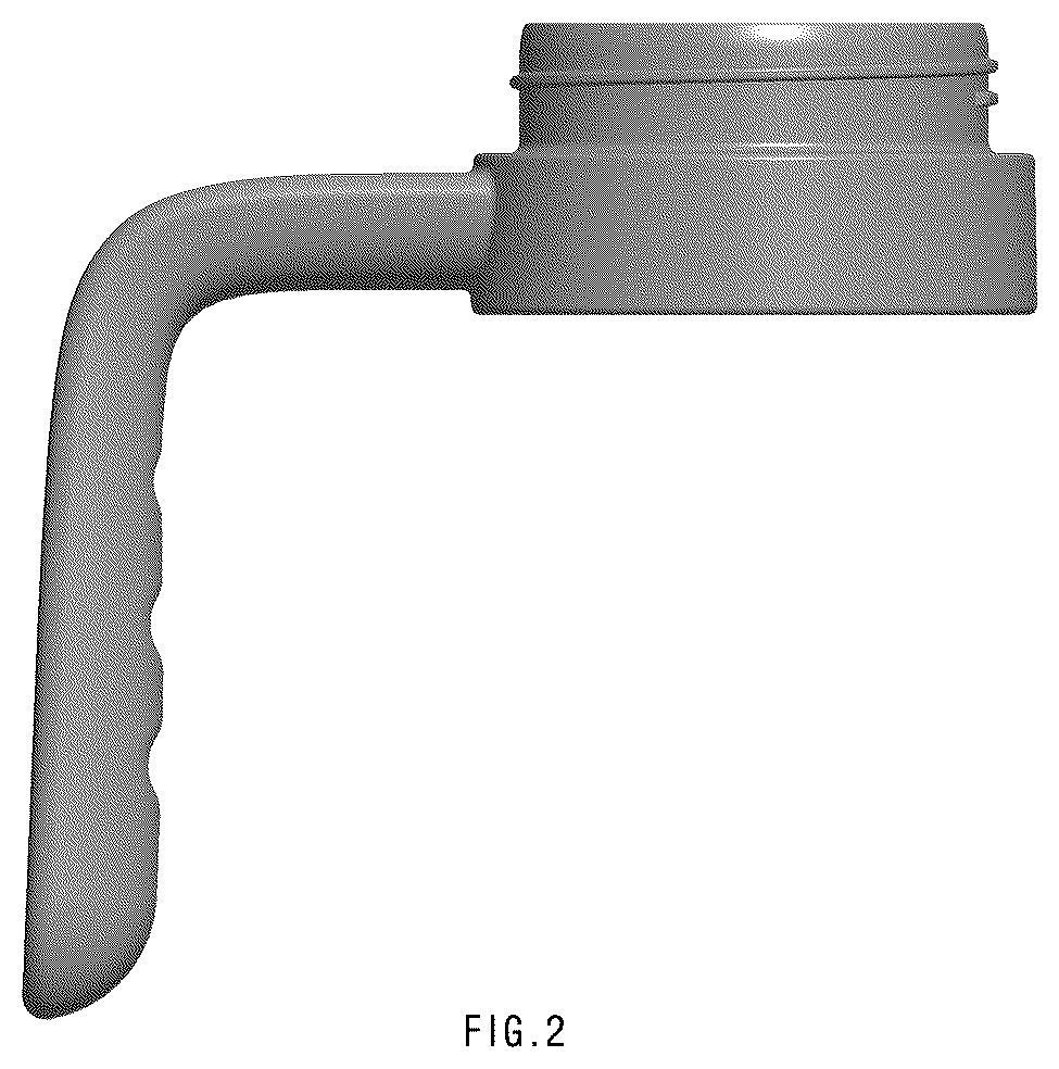 Patent USD1076607 Figure 2 – Water bottlehandle