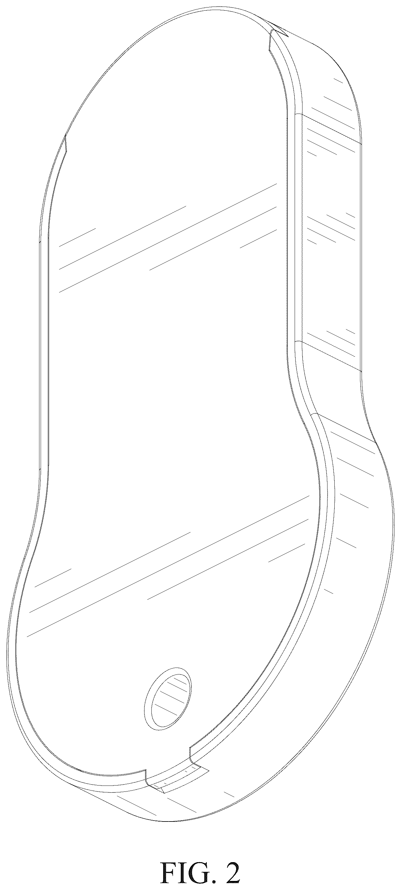 Patent USD1076610 Figure 2 – Bread cutter