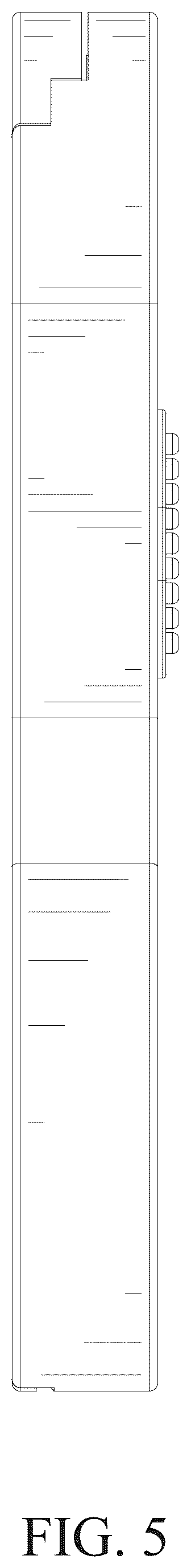 Patent USD1076610 Figure 5 – Bread cutter