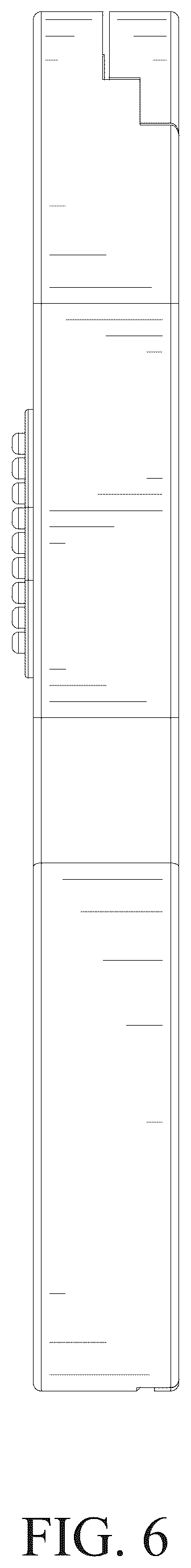 Patent USD1076610 Figure 6 – Bread cutter