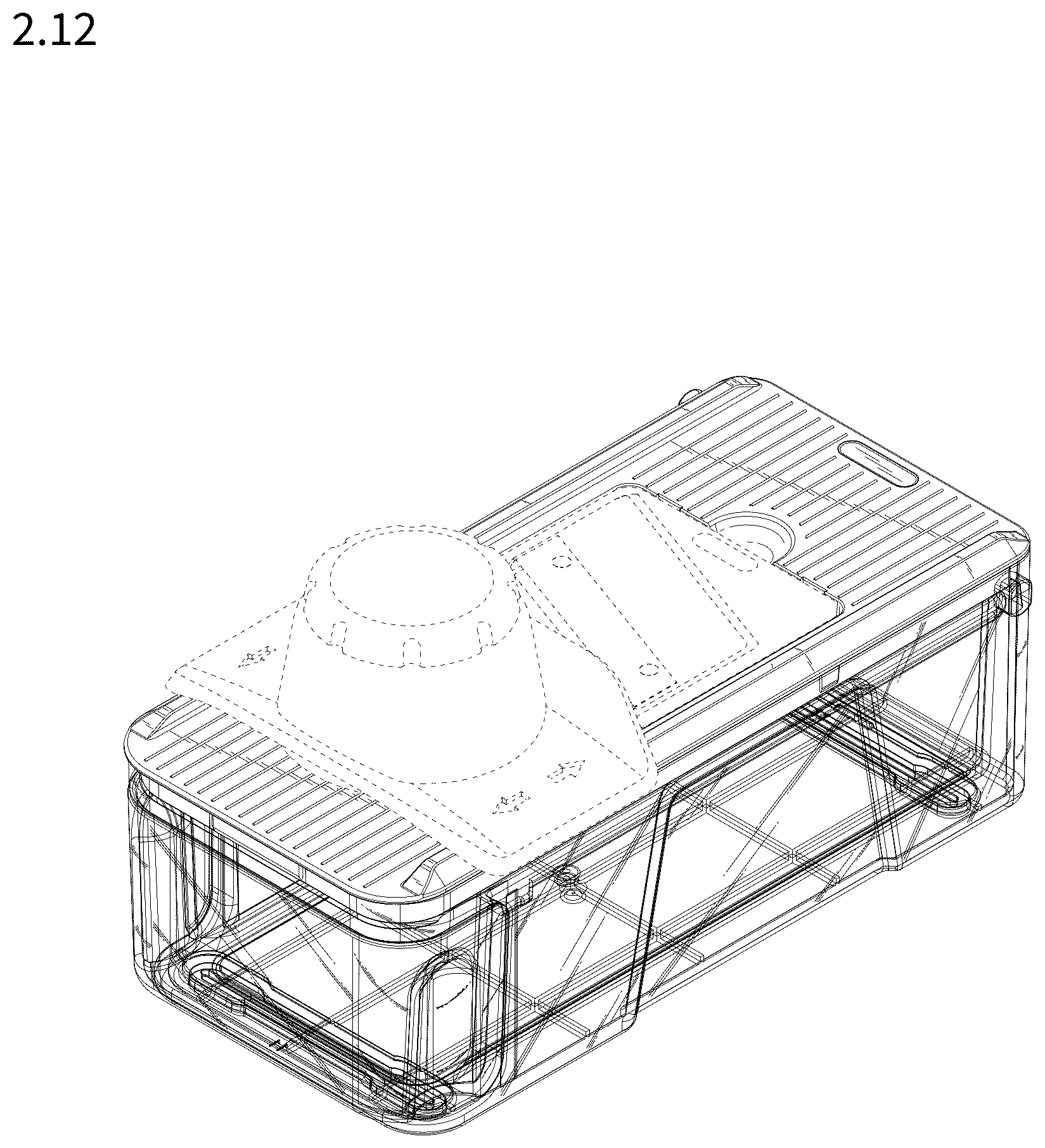 Patent USD1076611 Figure 9 – Vegetable slicer