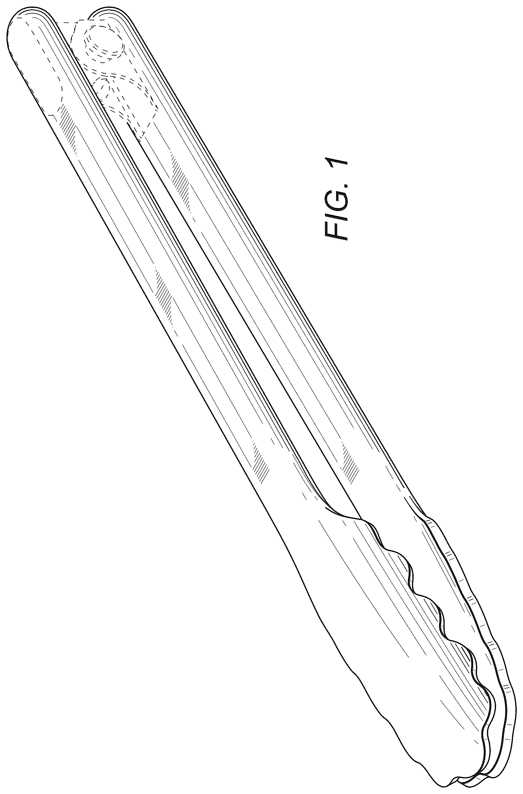 Patent USD1076612 Figure 1 – Tongs