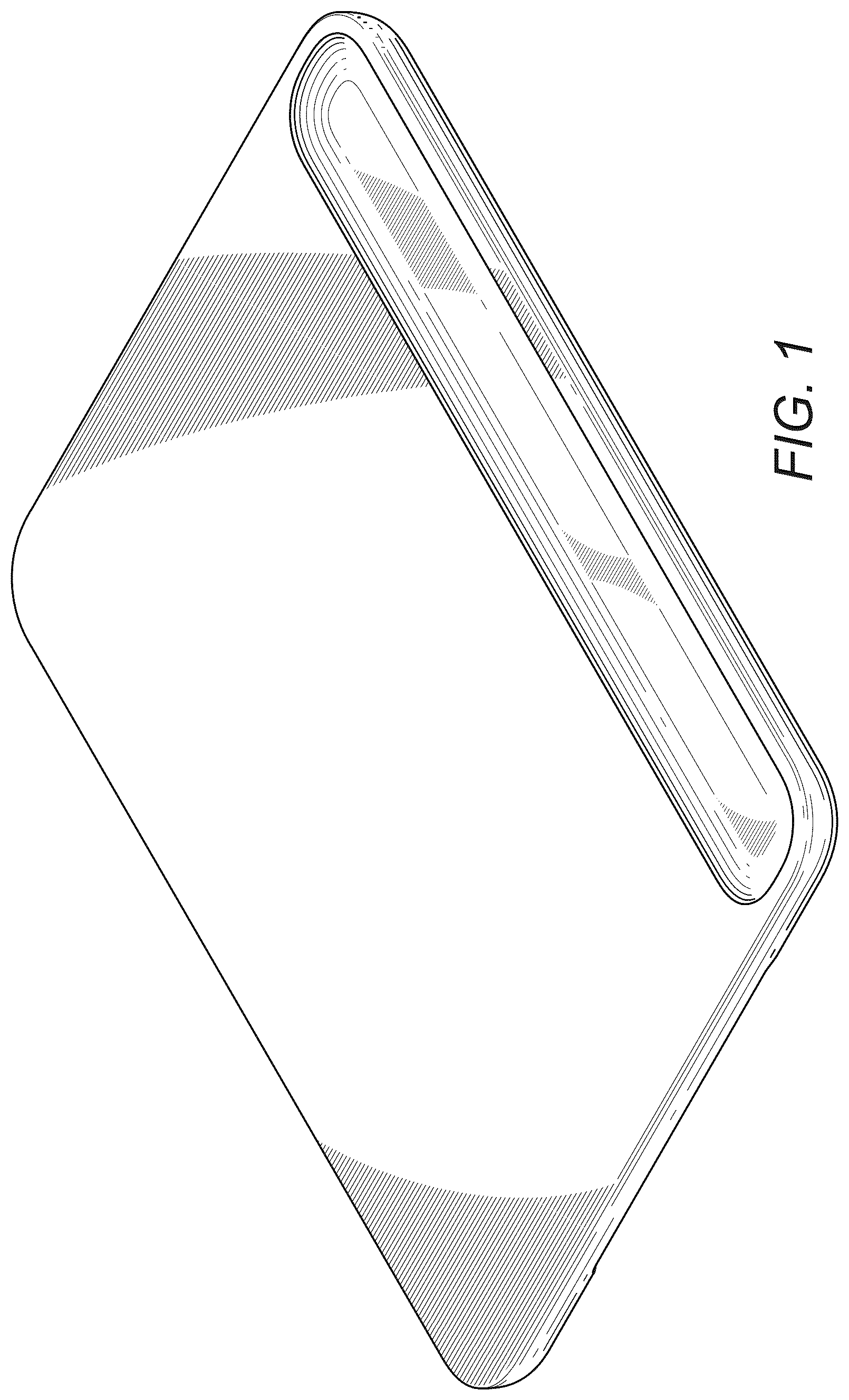 Patent USD1076614 — Cutting board — Figure 1