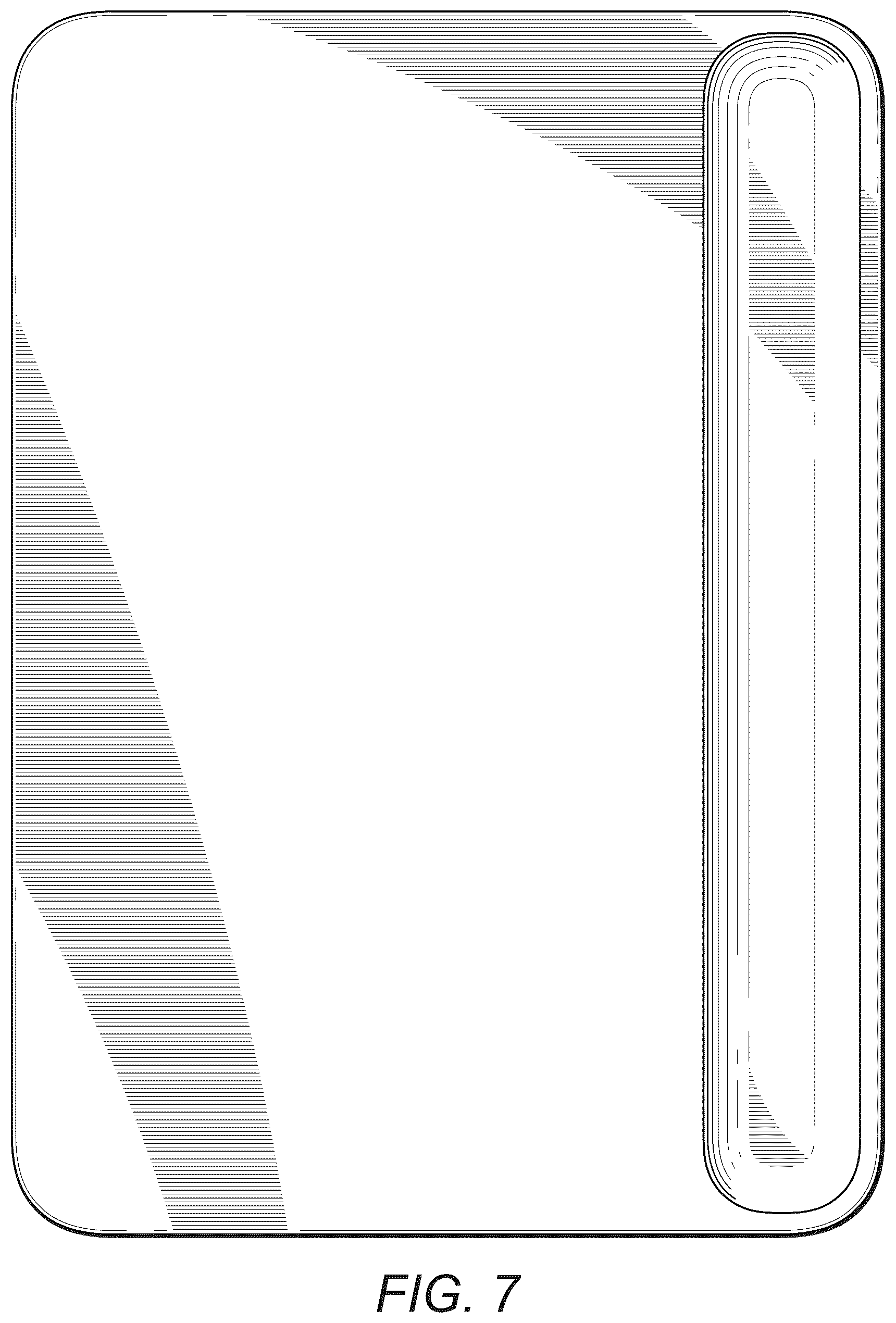 Patent USD1076614 Figure 4 – Cutting board
