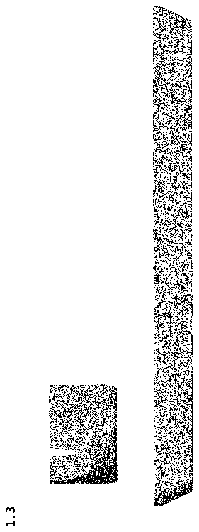 Patent USD1076616 Figure 3 – Combined cutting board and sharpener