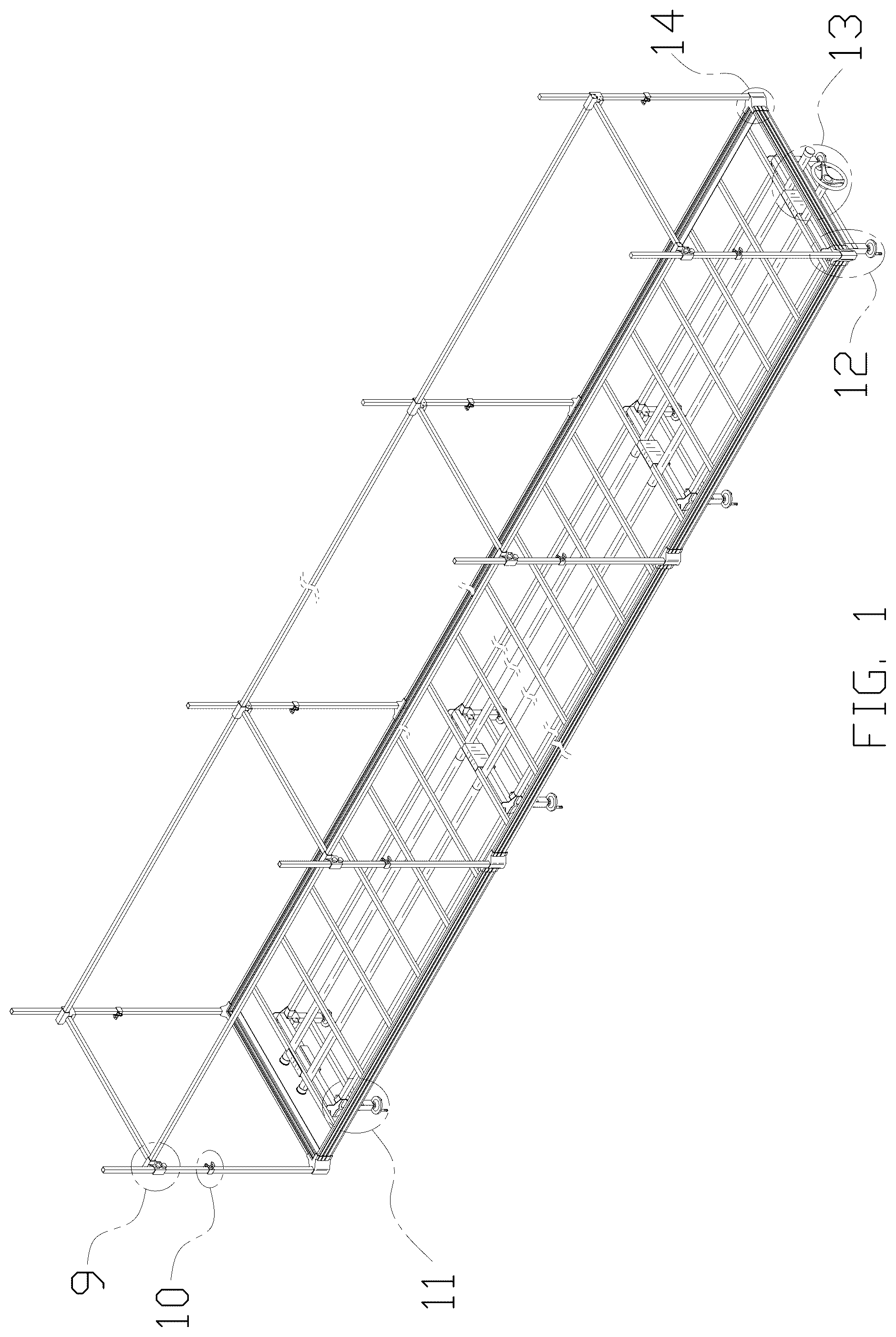 Patent USD1076617 Figure 1 – Planting table
