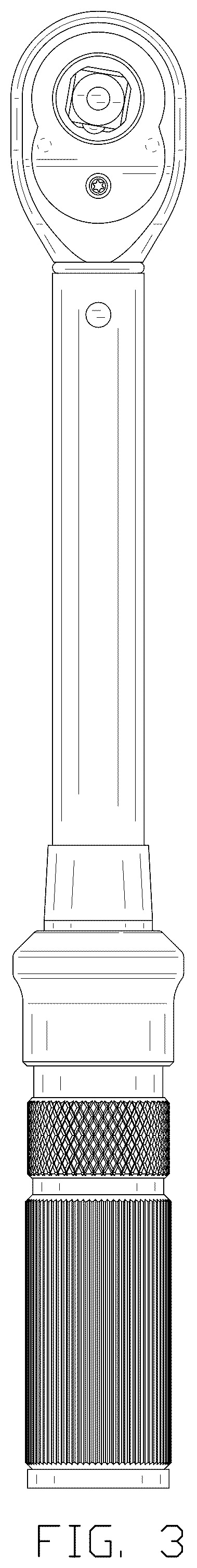 Patent USD1076625 Figure 3 – Torque wrench