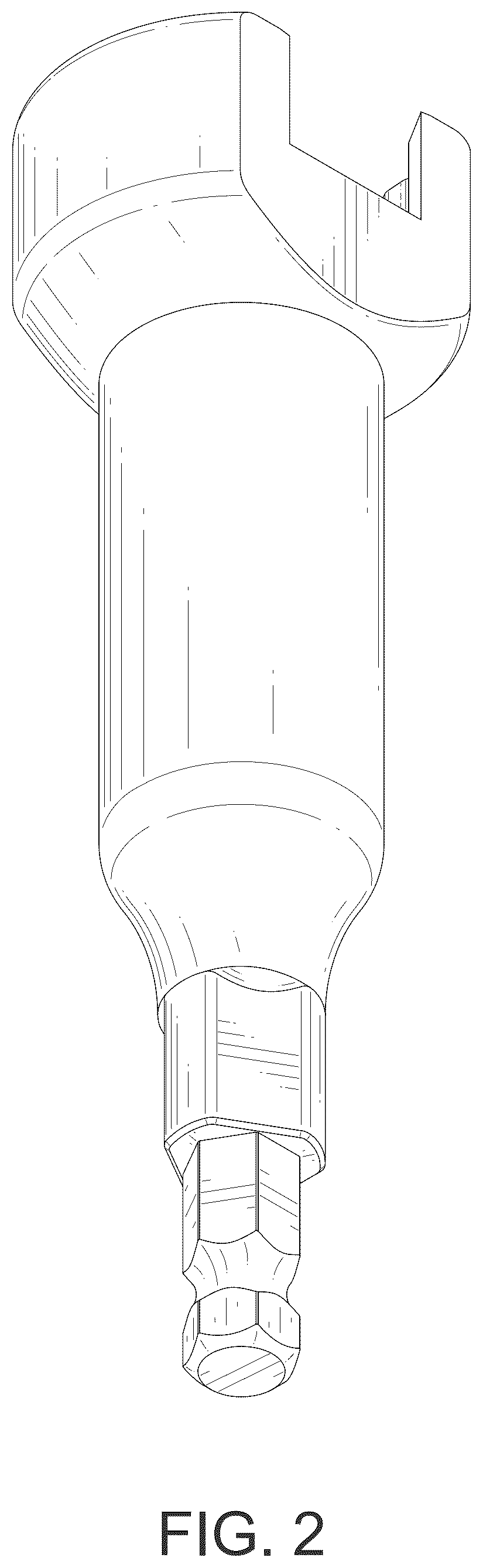 Patent USD1076627 Figure 2 – Socket wrench tool