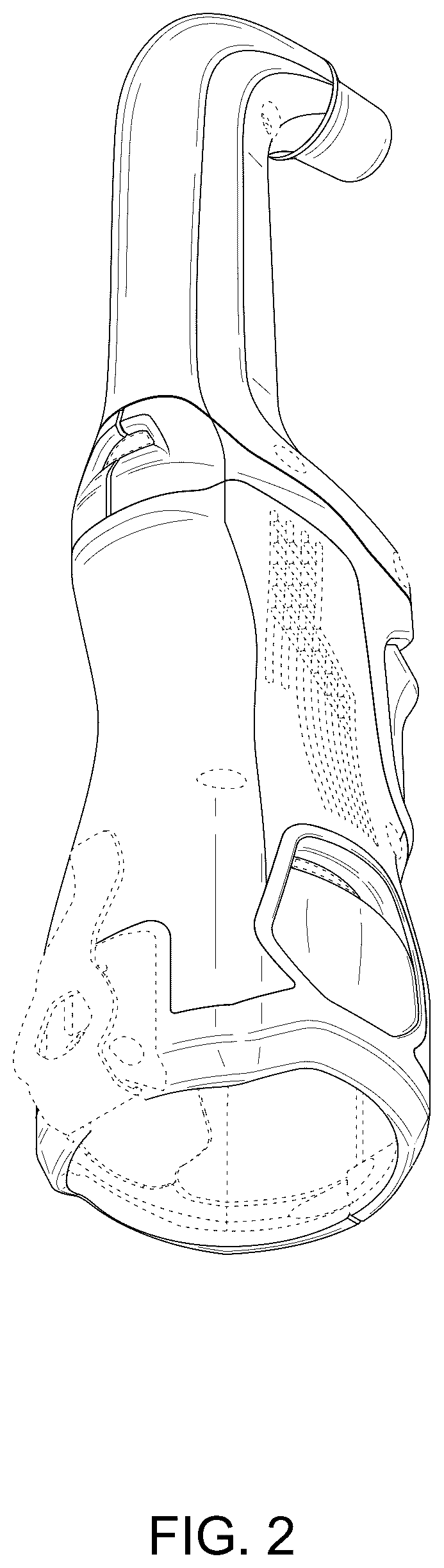 Patent USD1076628 Figure 2 – Torch