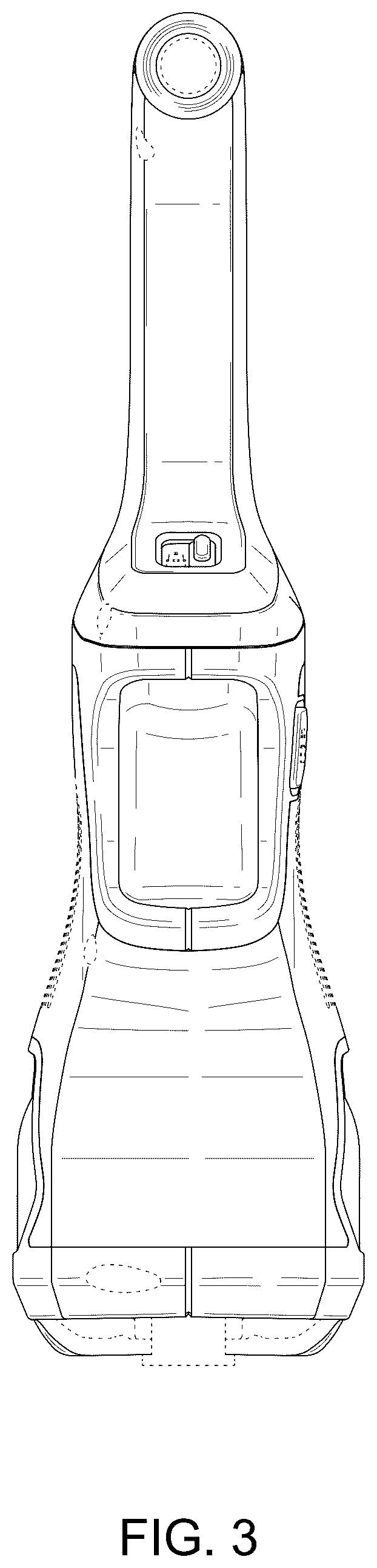Patent USD1076628 Figure 3 – Torch