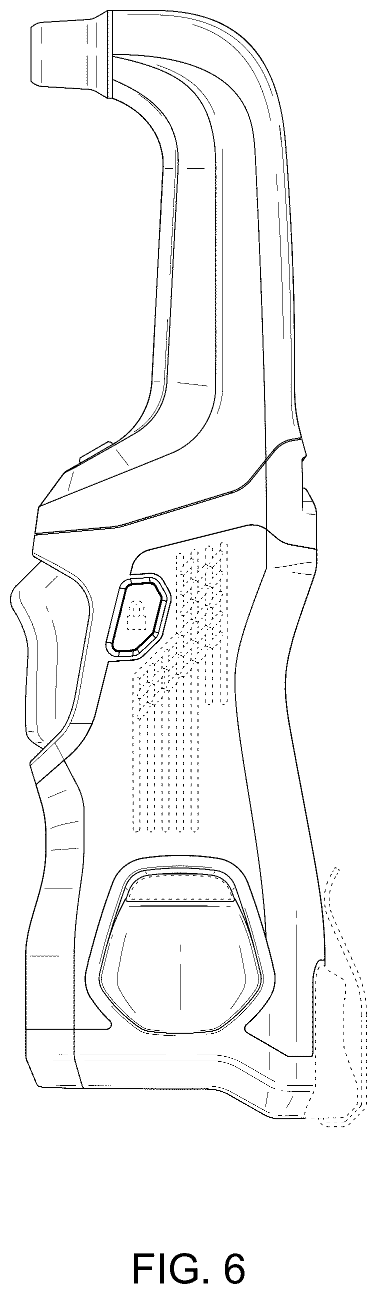 Patent USD1076628 Figure 6 – Torch