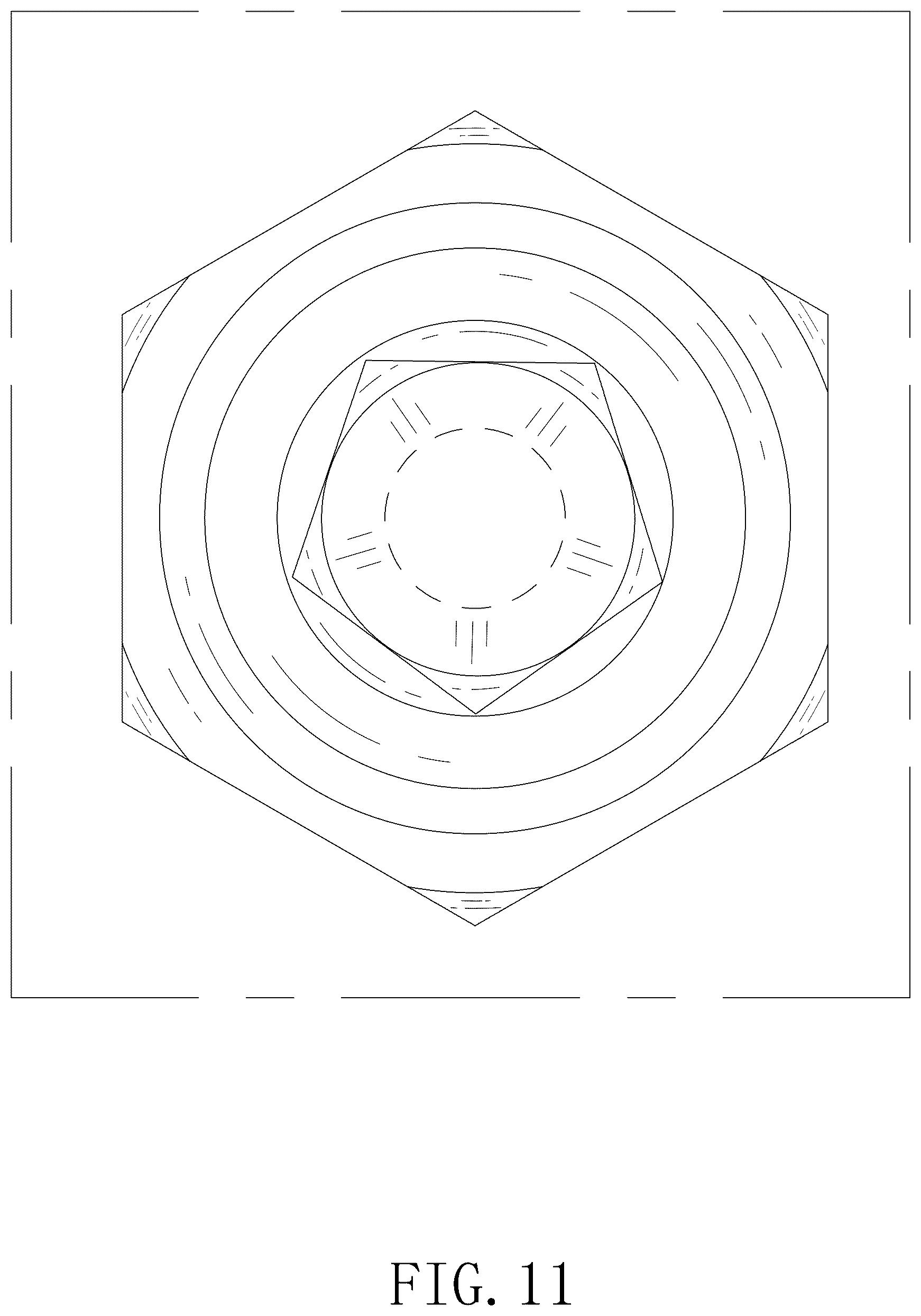 Patent USD1076629 Figure 11 – Tire release bar