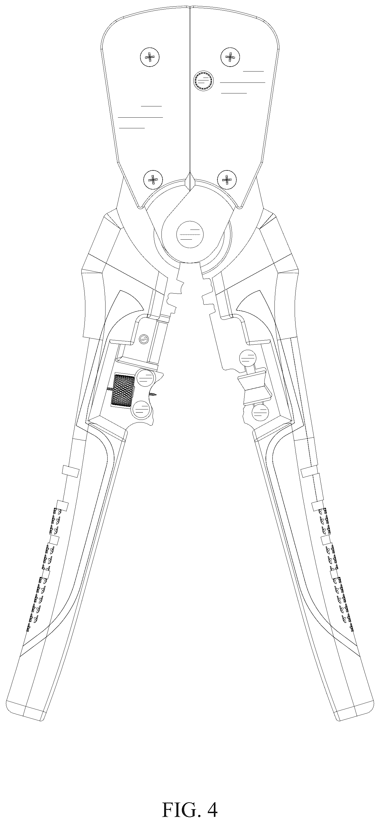 Patent USD1076631 Figure 4 – Wire stripper
