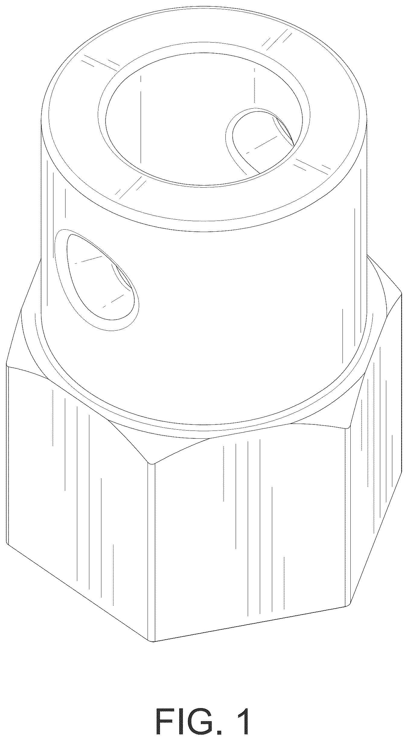 Patent USD1076633 — Cordless drill adapter — Figure 1