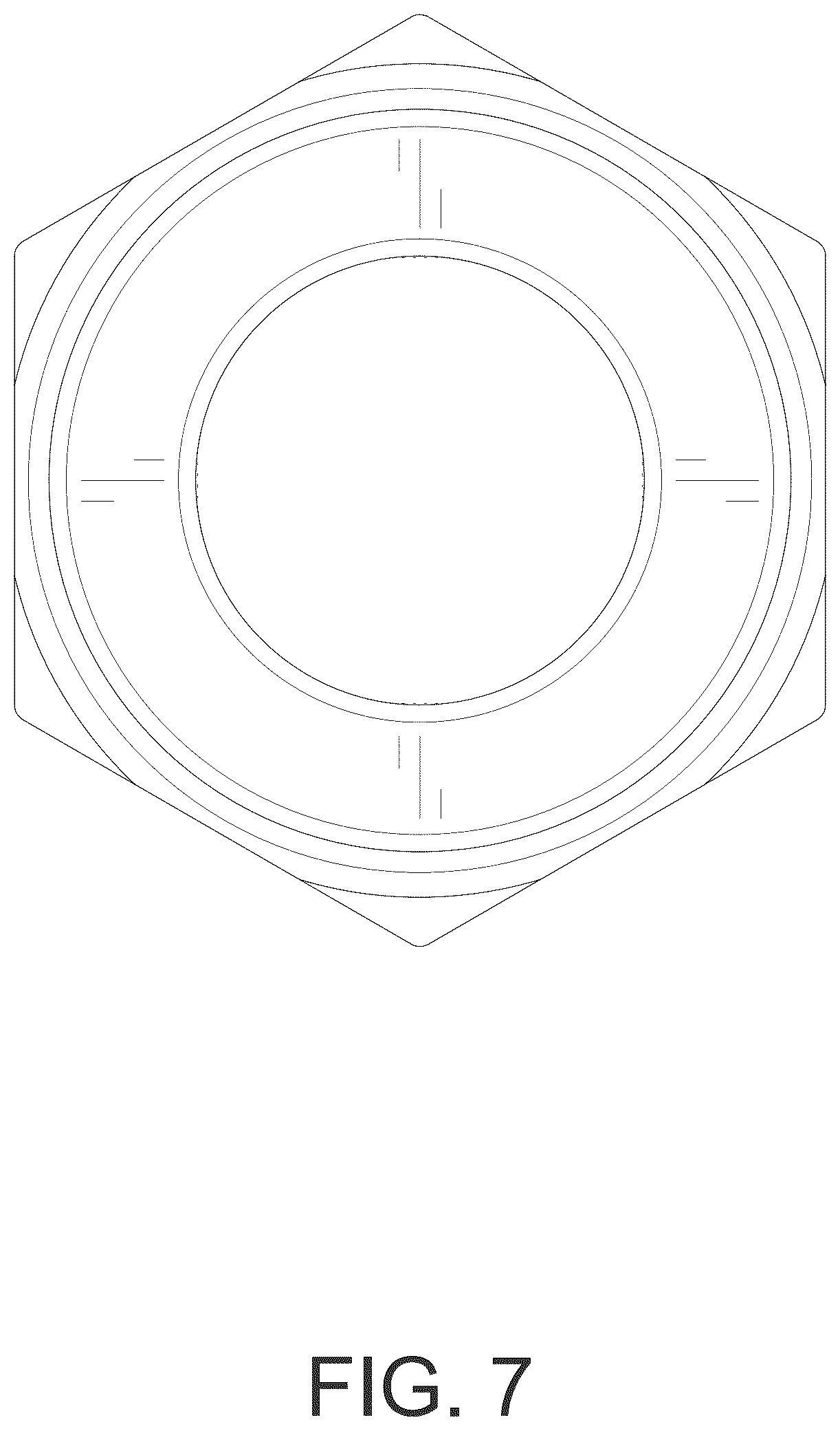 Patent USD1076633 Figure 7 – Cordless drill adapter