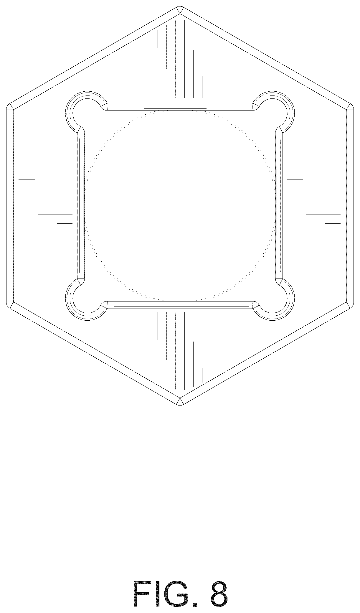 Patent USD1076633 Figure 8 – Cordless drill adapter