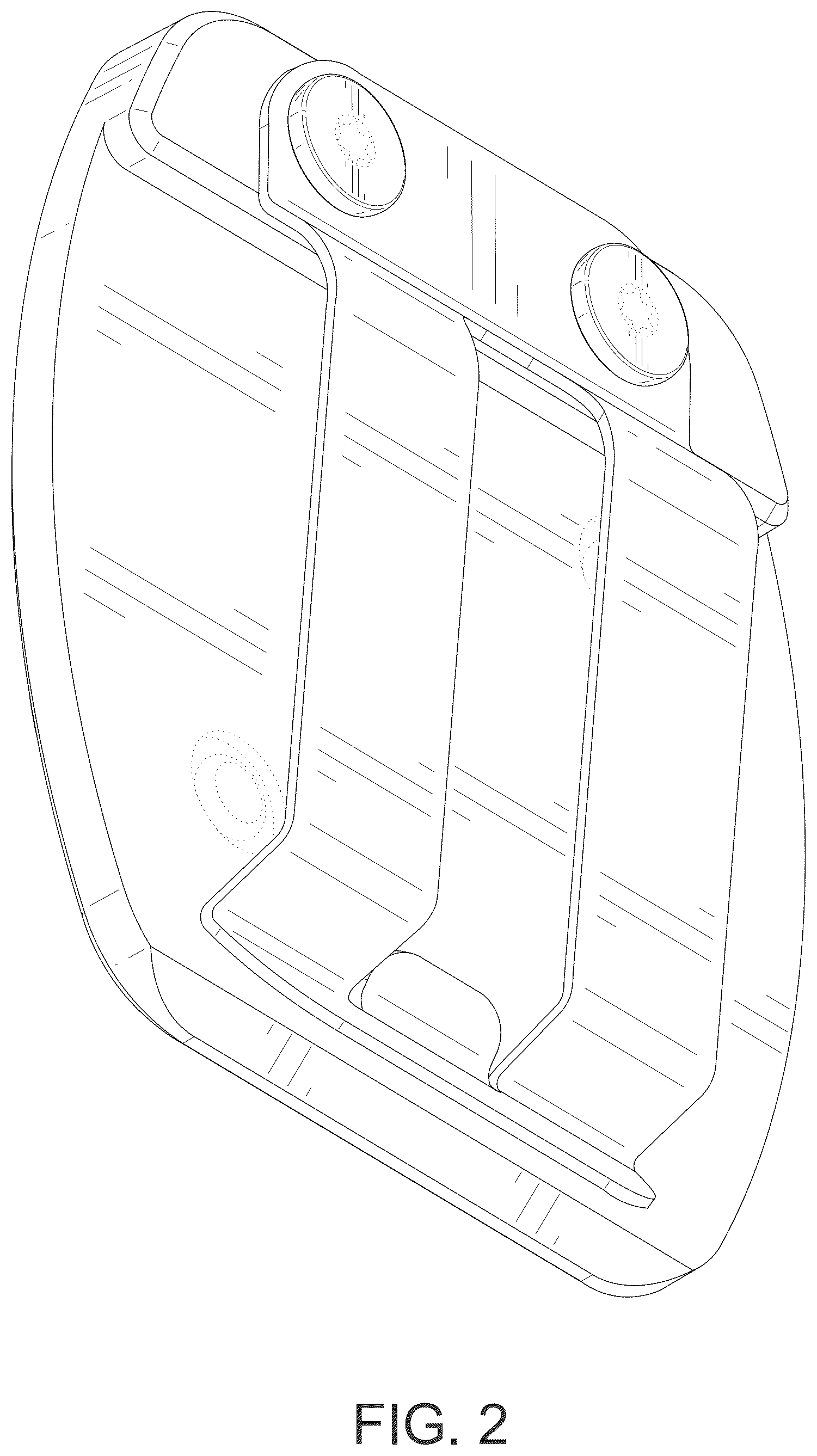 Patent USD1076635 Figure 2 – Magnetic tools holder