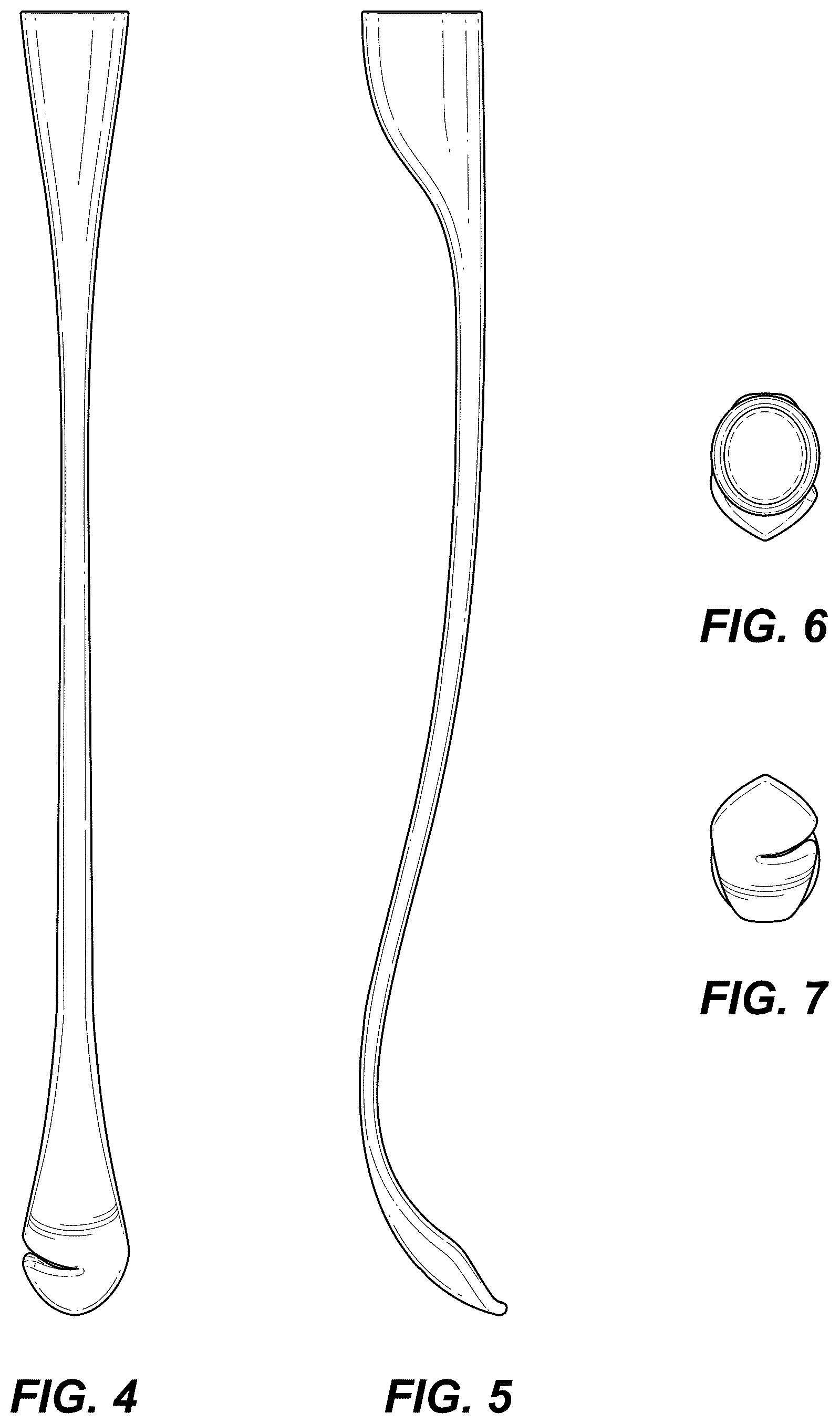 Patent USD1076636 Figure 3 – Candle wick tool