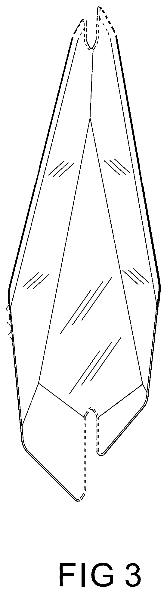 Patent USD1076640 Figure 3 – Scissors cover