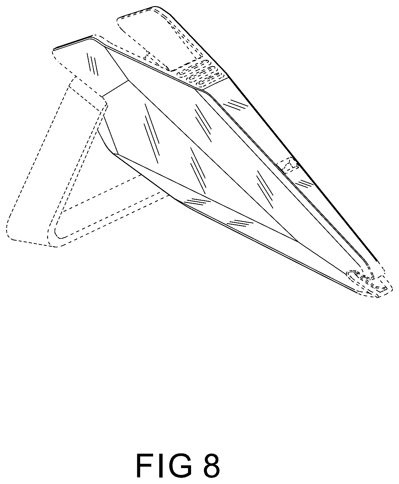 Patent USD1076640 Figure 8 – Scissors cover