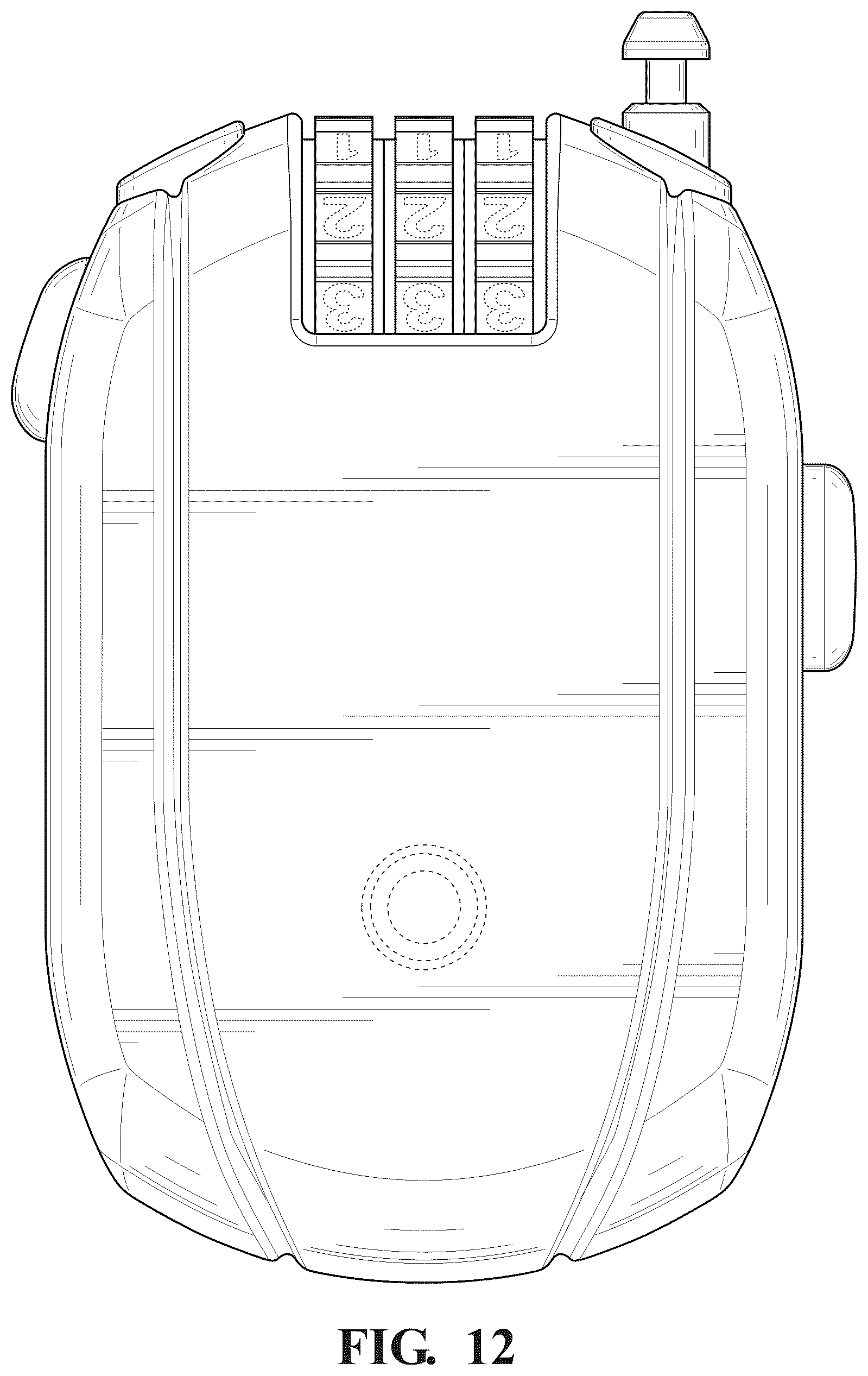 Patent USD1076641 Figure 9 – Combination lock