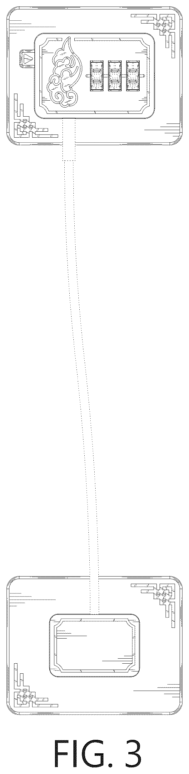 Patent USD1076642 Figure 3 – Code lock