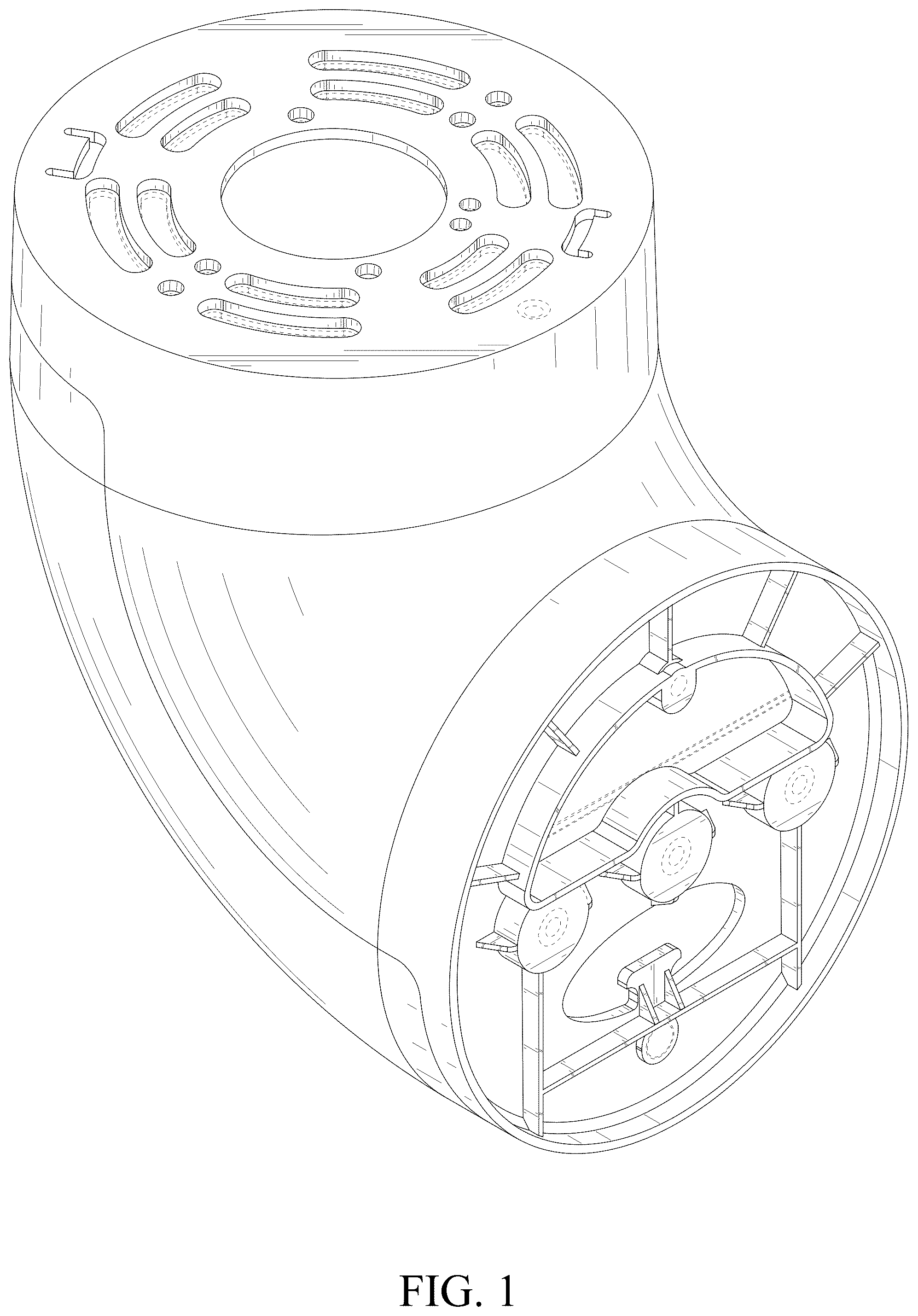 Patent USD1076643 Figure 1 – Mount