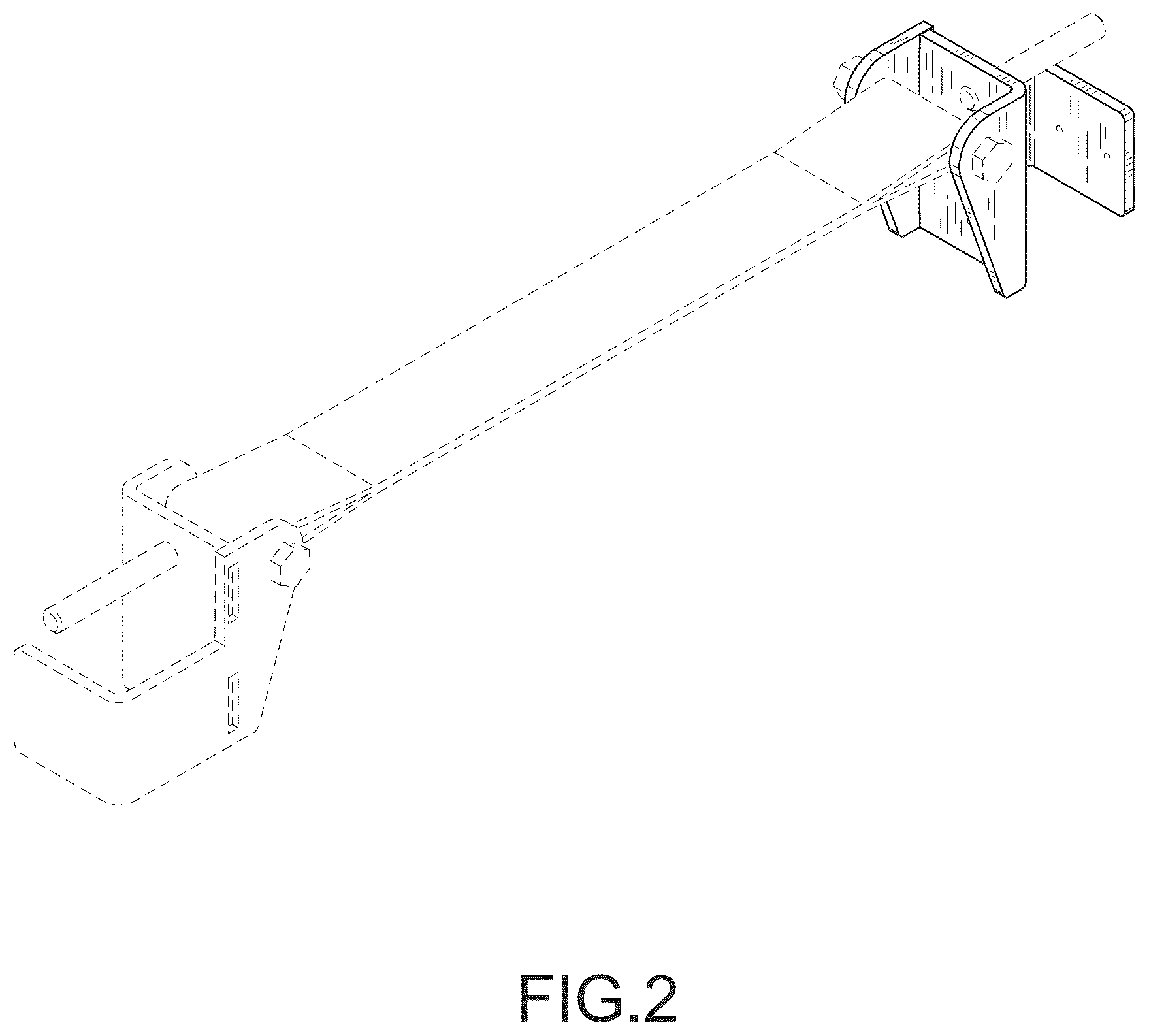 Patent USD1076644 Figure 2 – Strap hanger