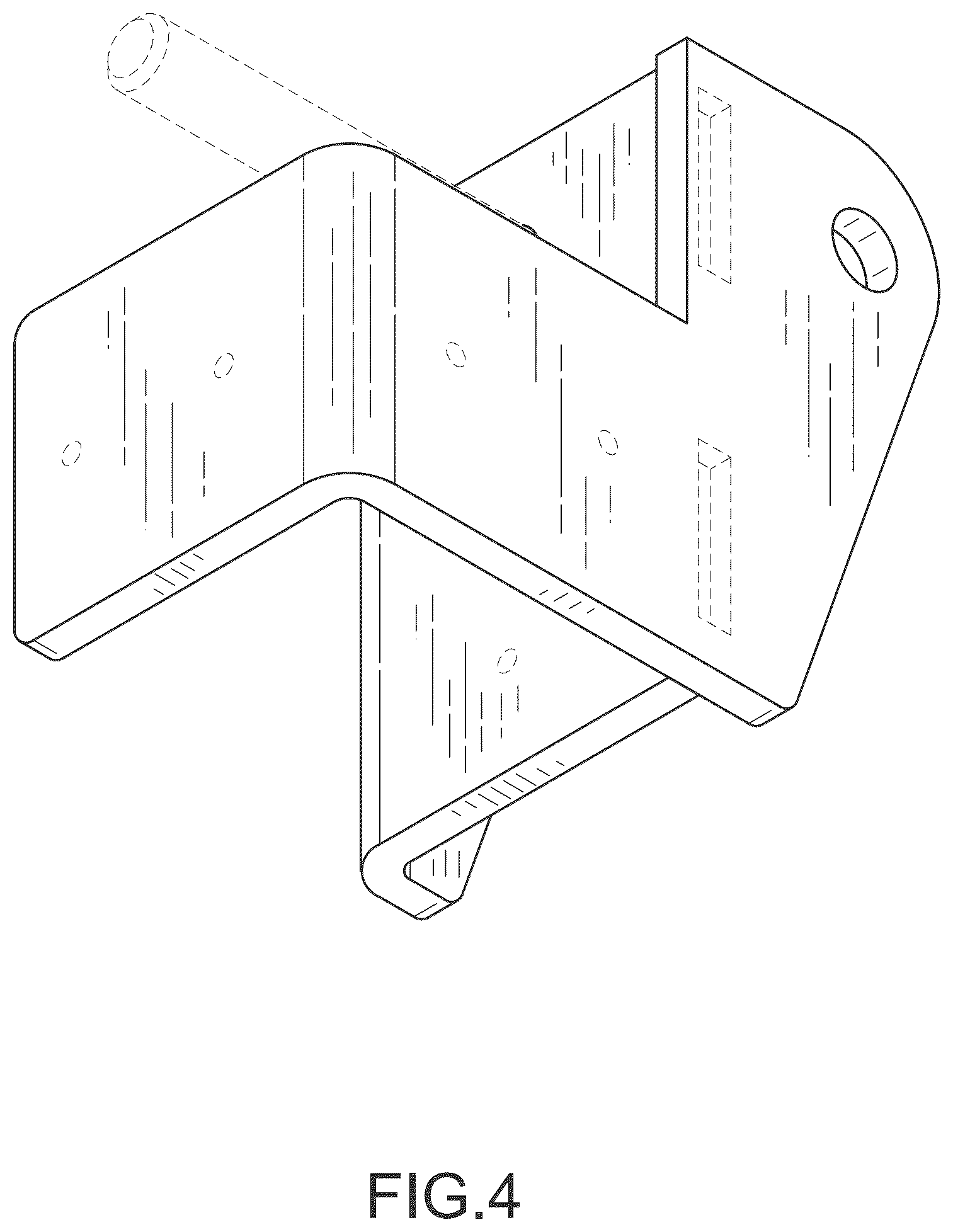 Patent USD1076644 Figure 4 – Strap hanger