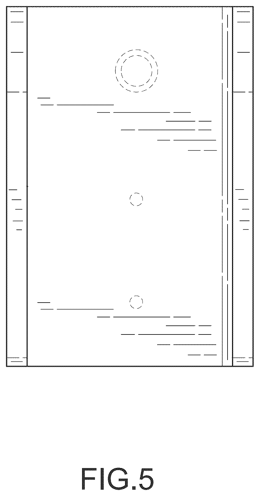 Patent USD1076644 Figure 5 – Strap hanger