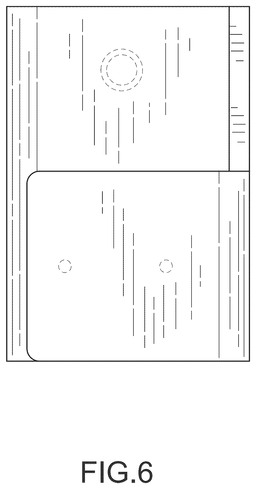 Patent USD1076644 Figure 6 – Strap hanger