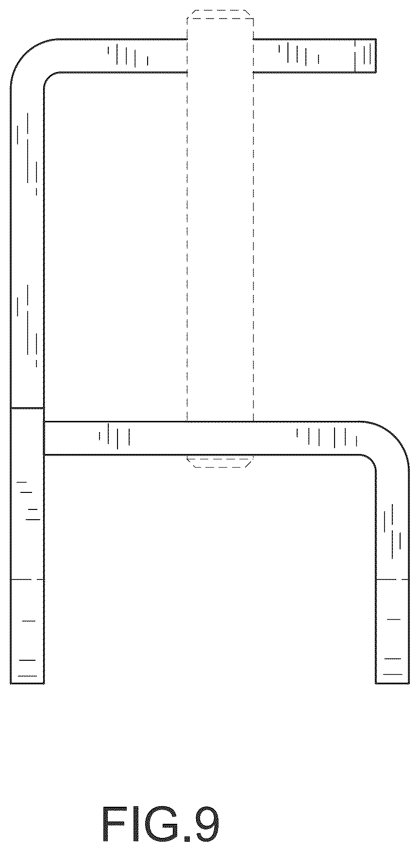Patent USD1076644 Figure 9 – Strap hanger