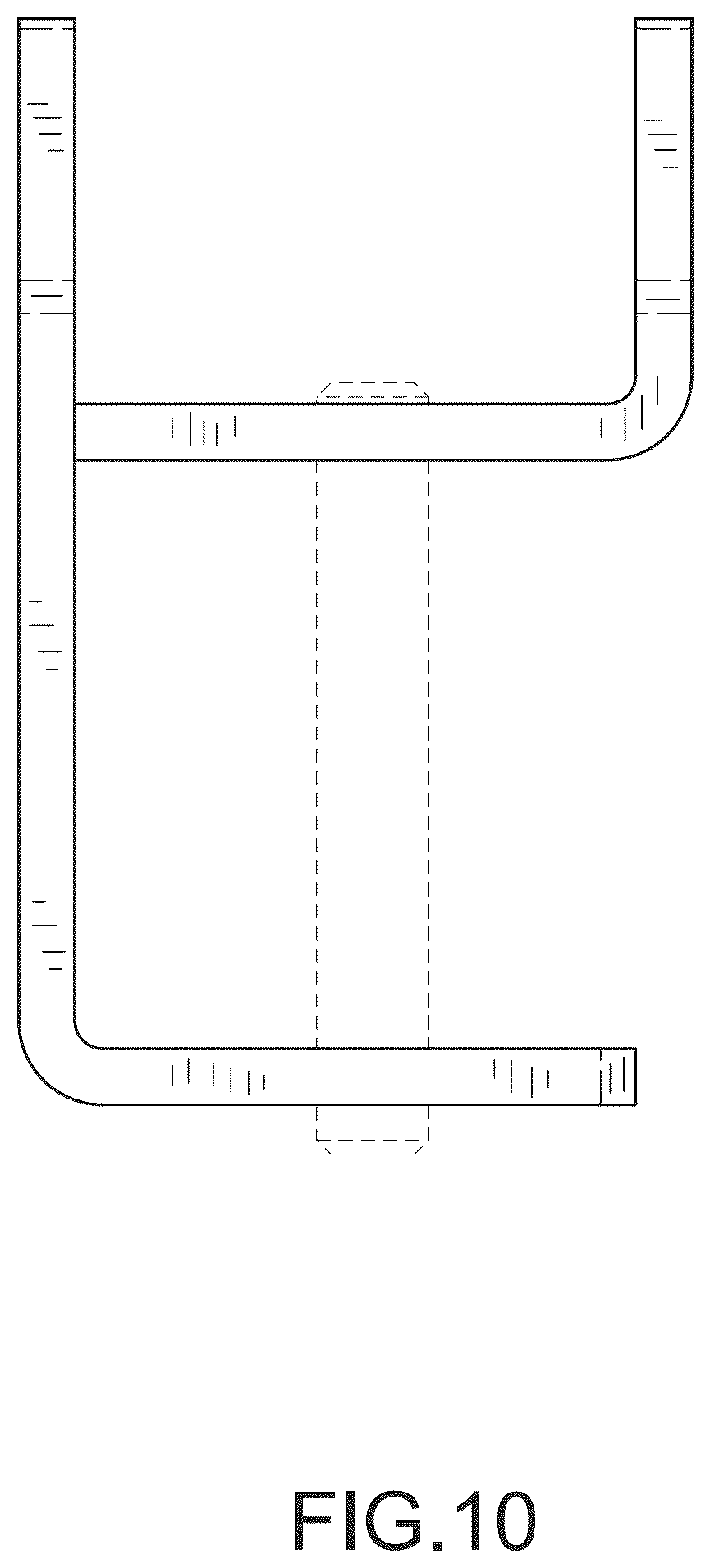 Patent USD1076644 Figure 10 – Strap hanger